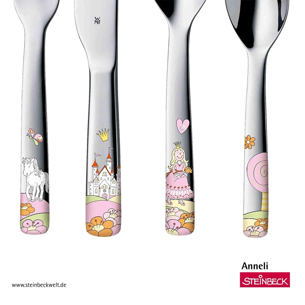wmf-prinzessin-anneli-kinderbesteck-set-4-teilig-kinderbesteck-m-dchen-cromargan image 3
