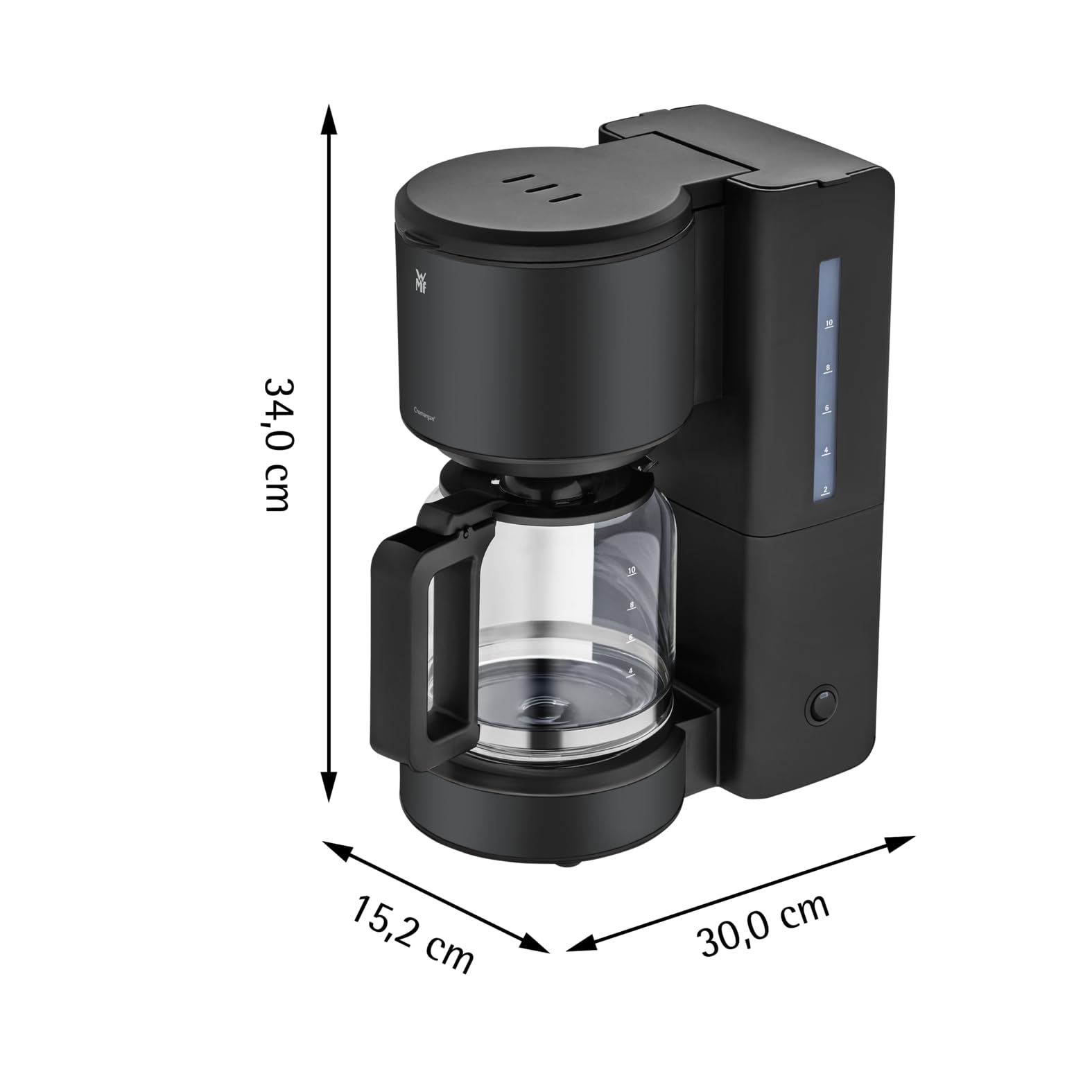 wmf-stelio-aroma-filterkaffeemaschine-mit-glaskanne-10-tassen-1-25-l-tropfstopp- image 4