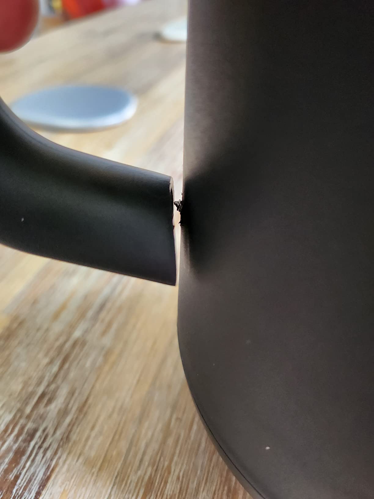 Tolle Kanne, kleiner Makel