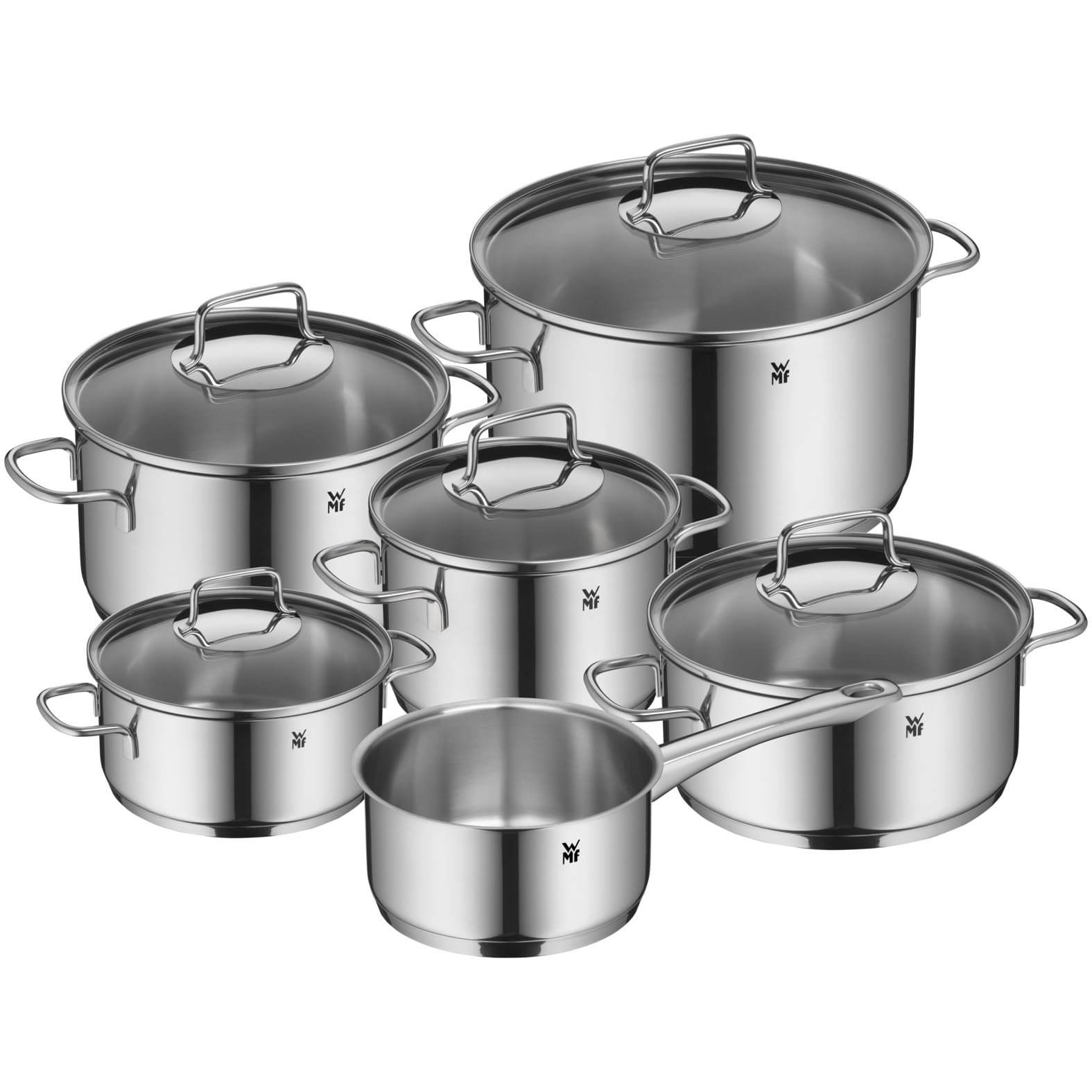 wmf-astoria-topfset-induktion-6-teilig-kochtopf-set-mit-glasdeckel-cromargan-ede image 1