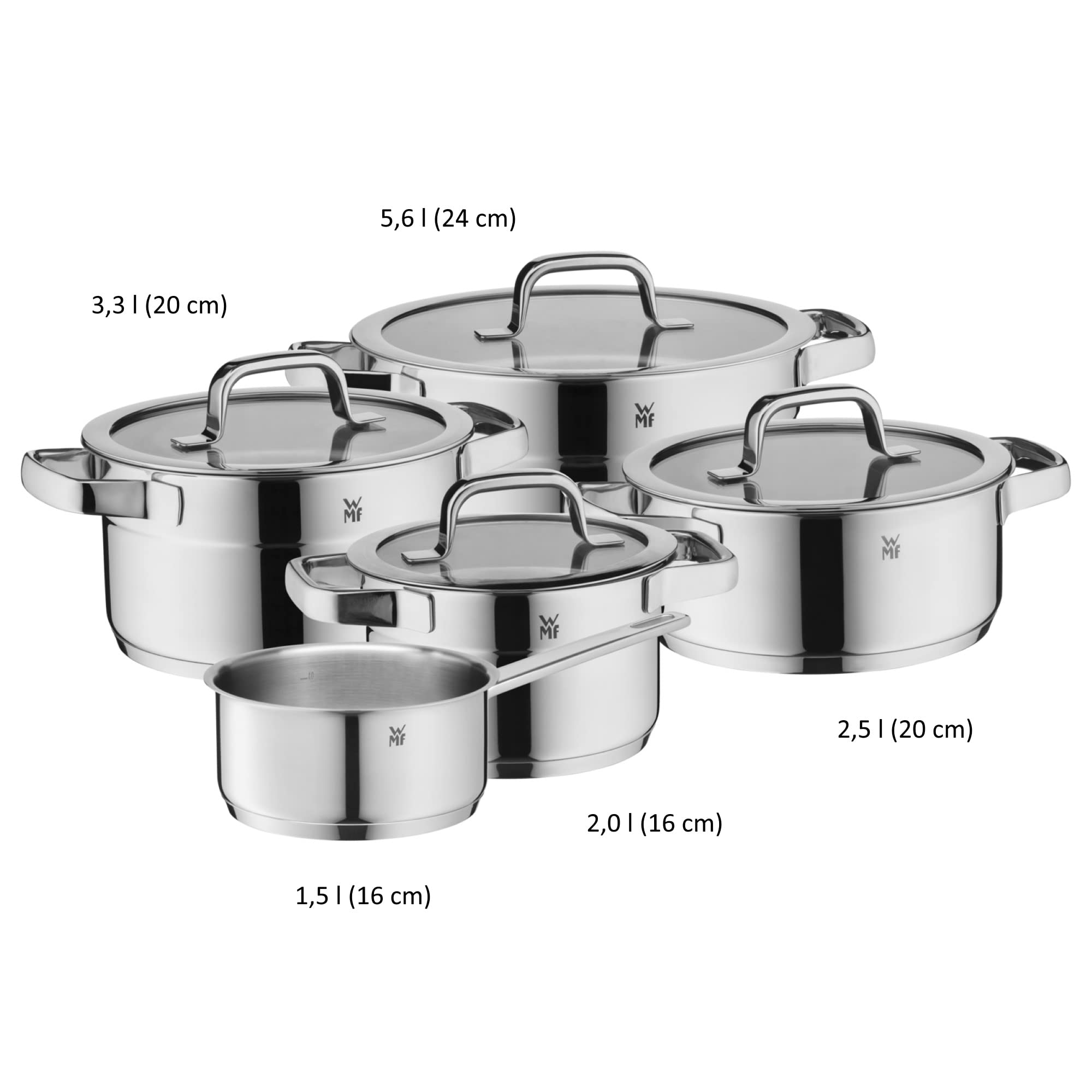 wmf-compact-cuisine-topfset-induktion-5-teilig-kochtopf-set-mit-glasdeckel-croma image 3
