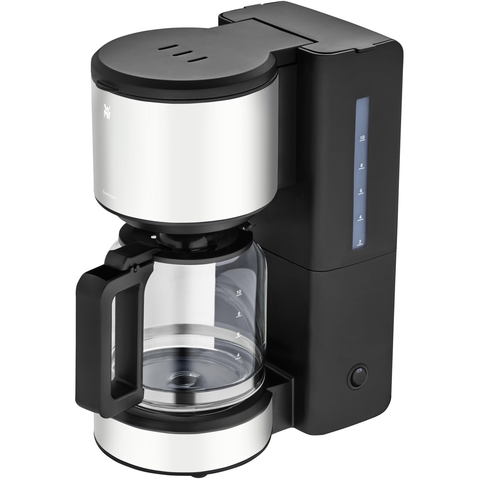 wmf-stelio-aroma-filterkaffeemaschine-mattwei-cromargan-edelstahl-glaskanne-1-25 image 1