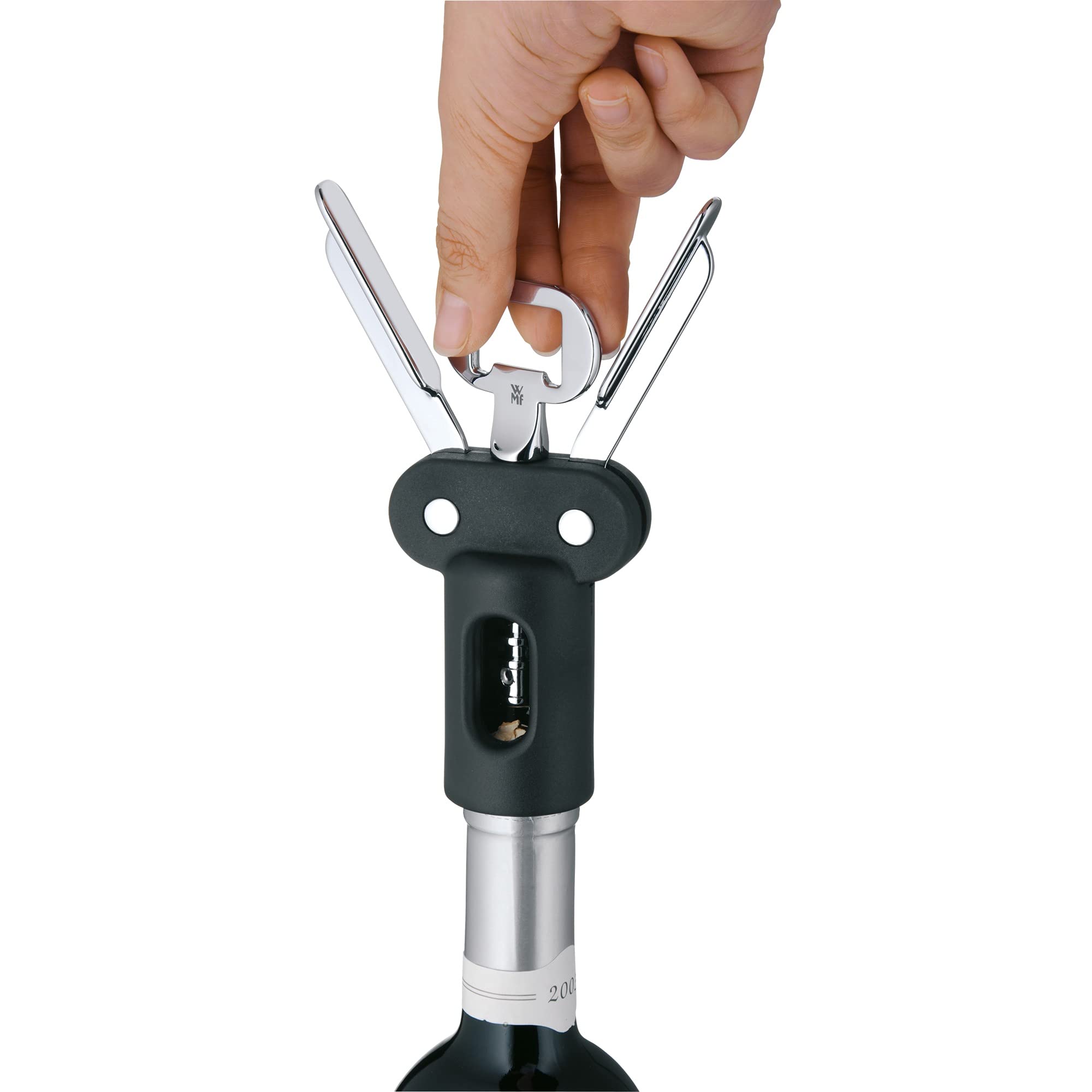 wmf-clever-more-hebelkorkenzieher-20-cm-weinflaschen-ffner-f-r-wein-und-prosecco image 8