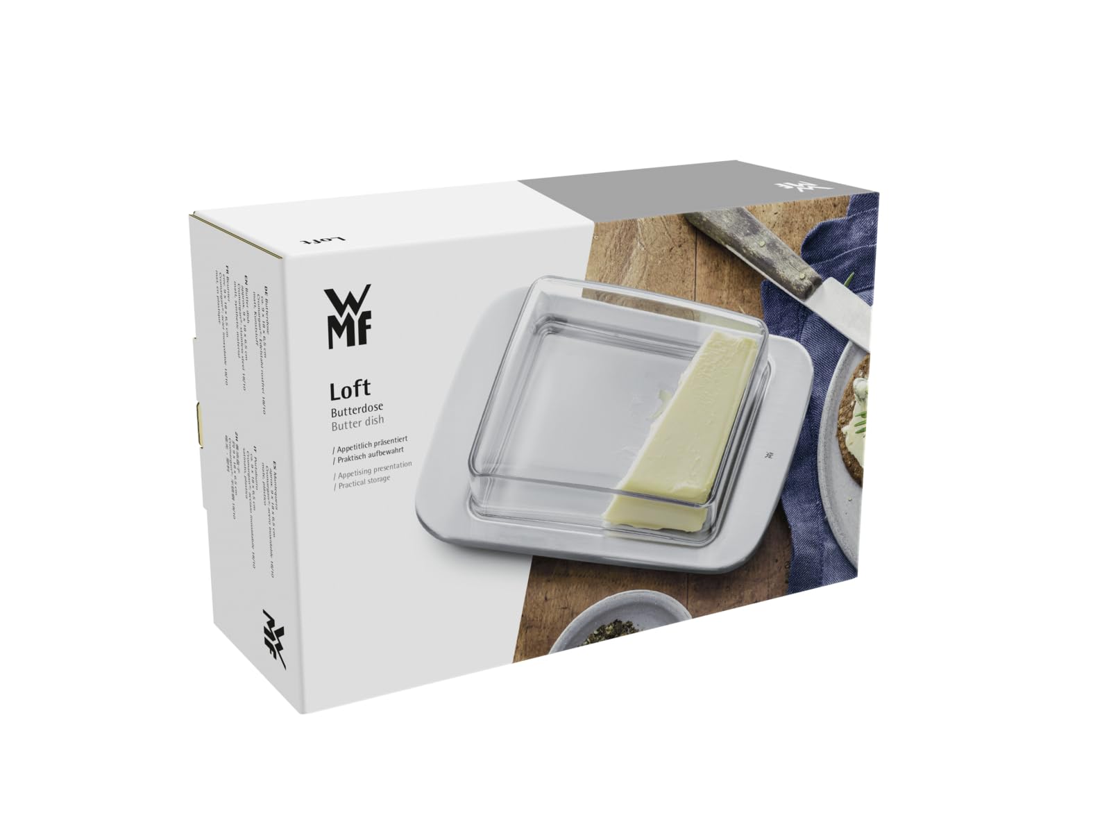 wmf-loft-brunch-butterdose-mit-kunststoffhaube-cromargan-edelstahl-mattiert-11-5 image 4