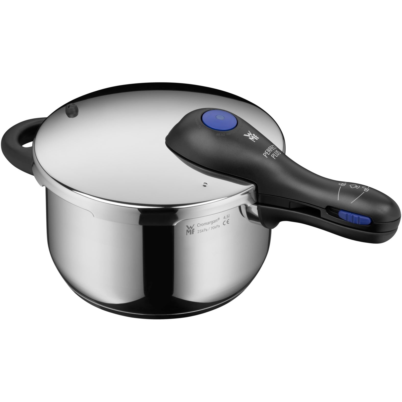 wmf-perfect-plus-one-pot-schnellkochtopf-induktion-4-5-l-dampfkochtopf-mit-flamm image 1