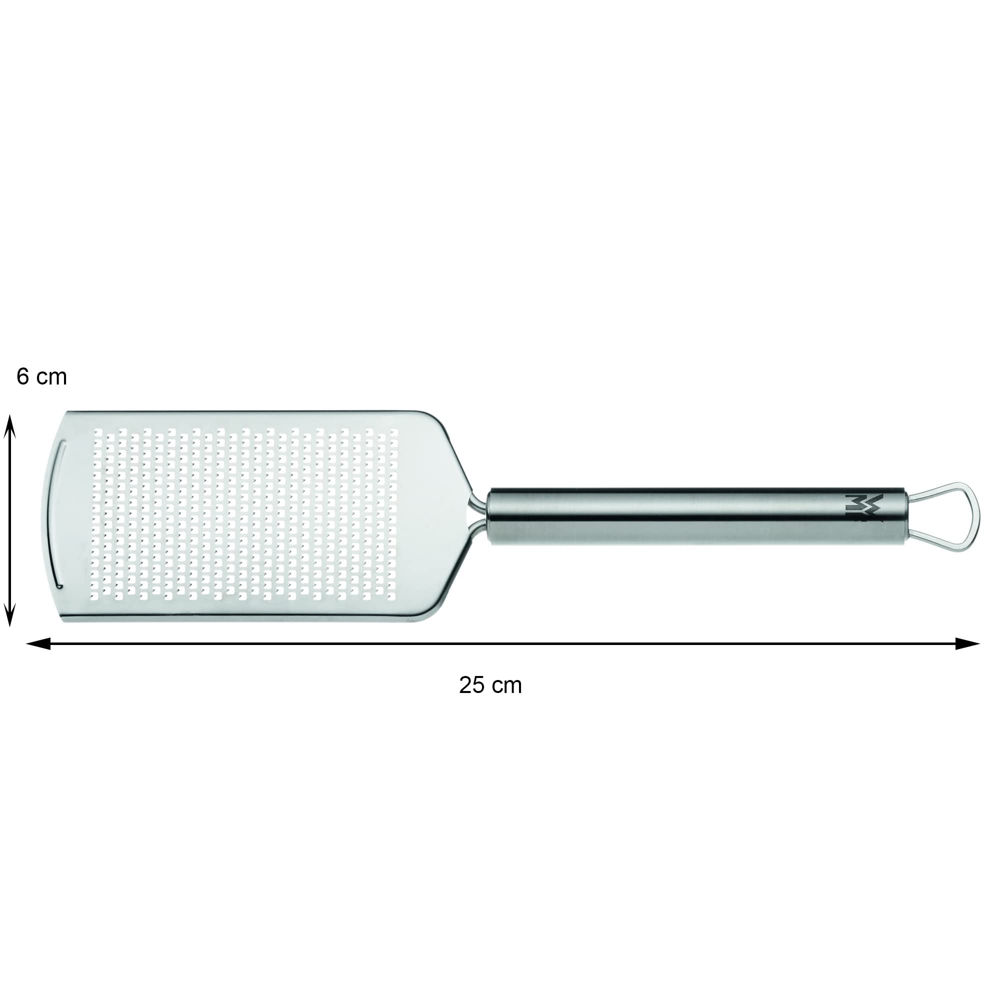wmf-profi-plus-k-chenreibe-edelstahl-fein-25-x-6-cm-k-sereibe-parmesanreibe-crom image 3