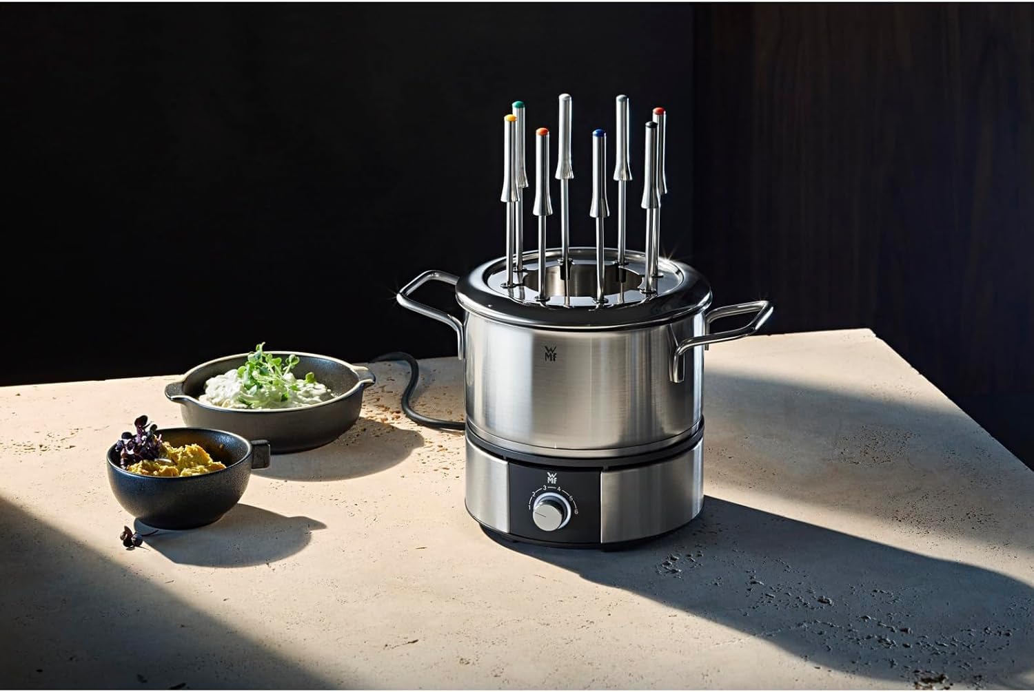 wmf-lono-fondueset-f-r-8-personen-elektrisch-1-400-w-fondue-mit-1-2-l-induktions image 2