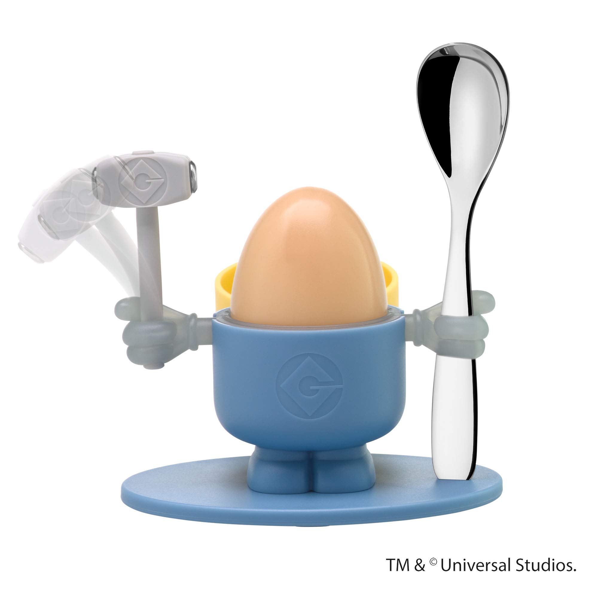 wmf-minions-eierbecher-set-4-teilig-mit-l-ffel-und-salz-und-pfefferstreuer-bpa-f image 4