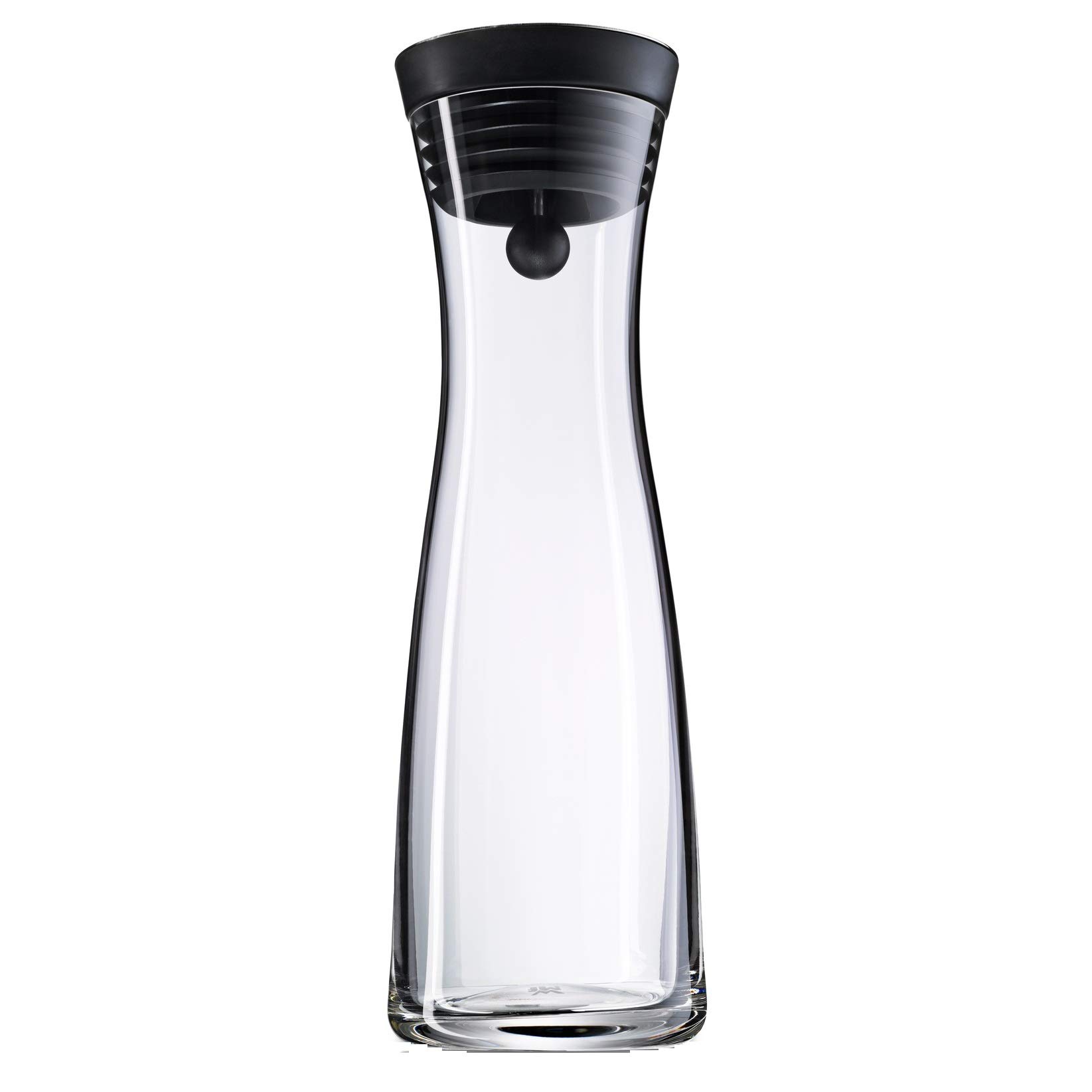 wmf-basic-wasserkaraffe-1-liter-aus-glas-mit-closeup-verschluss-und-silikondecke image 1