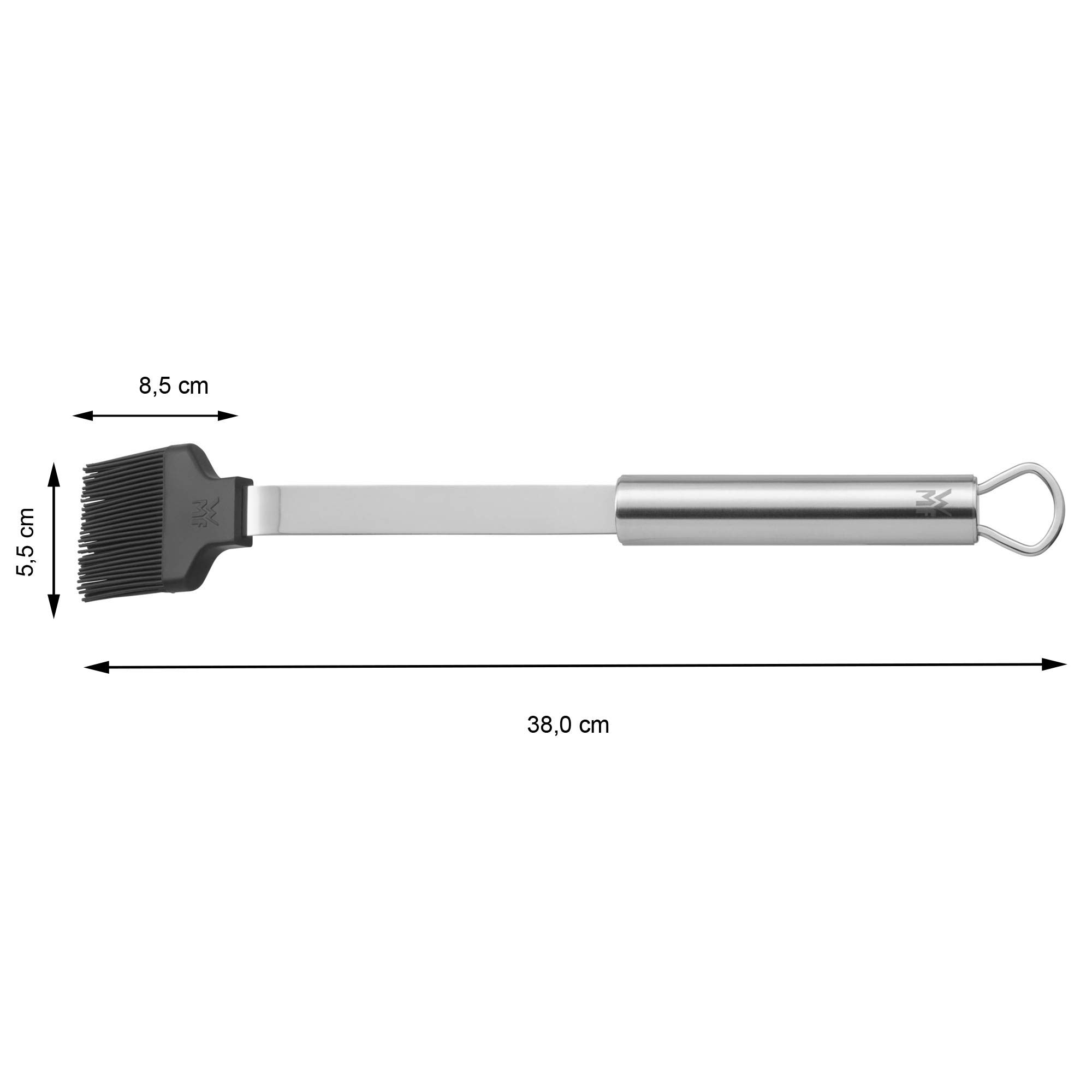 wmf-bbq-marinadenpinsel-38-cm-grillpinsel-mit-silikonborsten-cromargan-edelstahl image 3