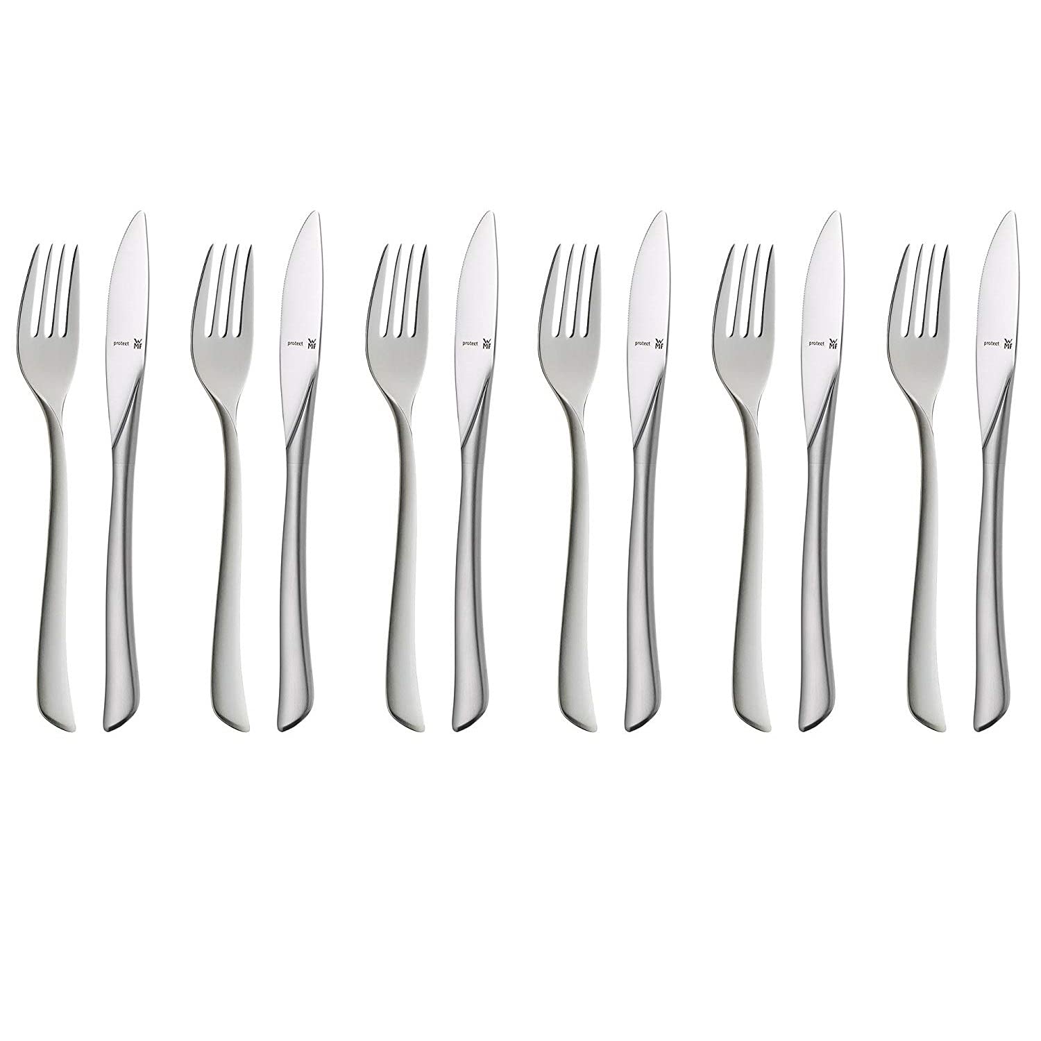 wmf-virginia-dessertbesteck-12-teilig-vorspeisenbesteck-f-r-6-personen-cromargan image 1