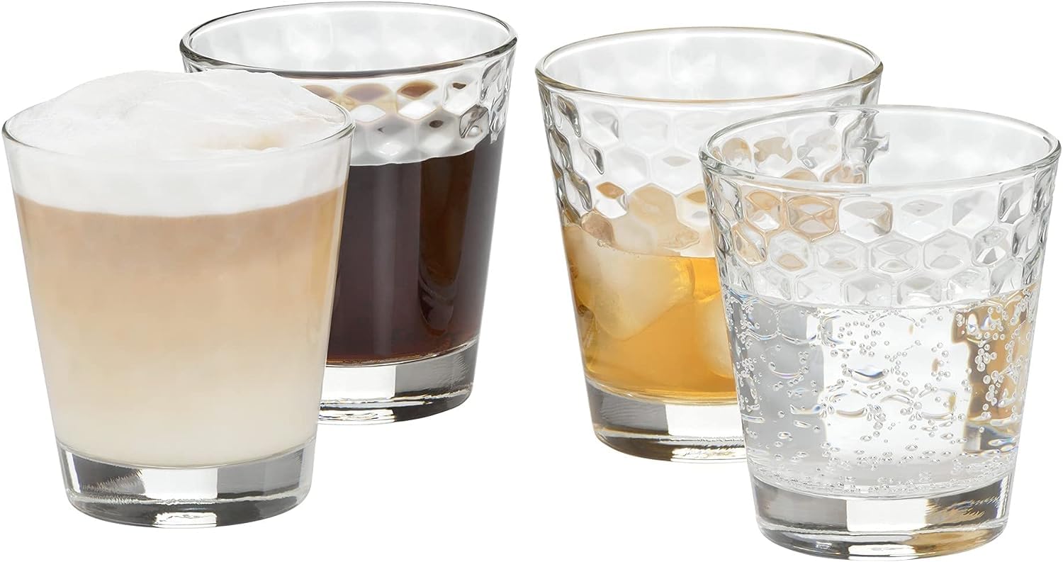 wmf-coffeetime-wassergl-ser-set-4-teilig-tumbler-265-ml-mit-wabenmuster-hitzebes image 7