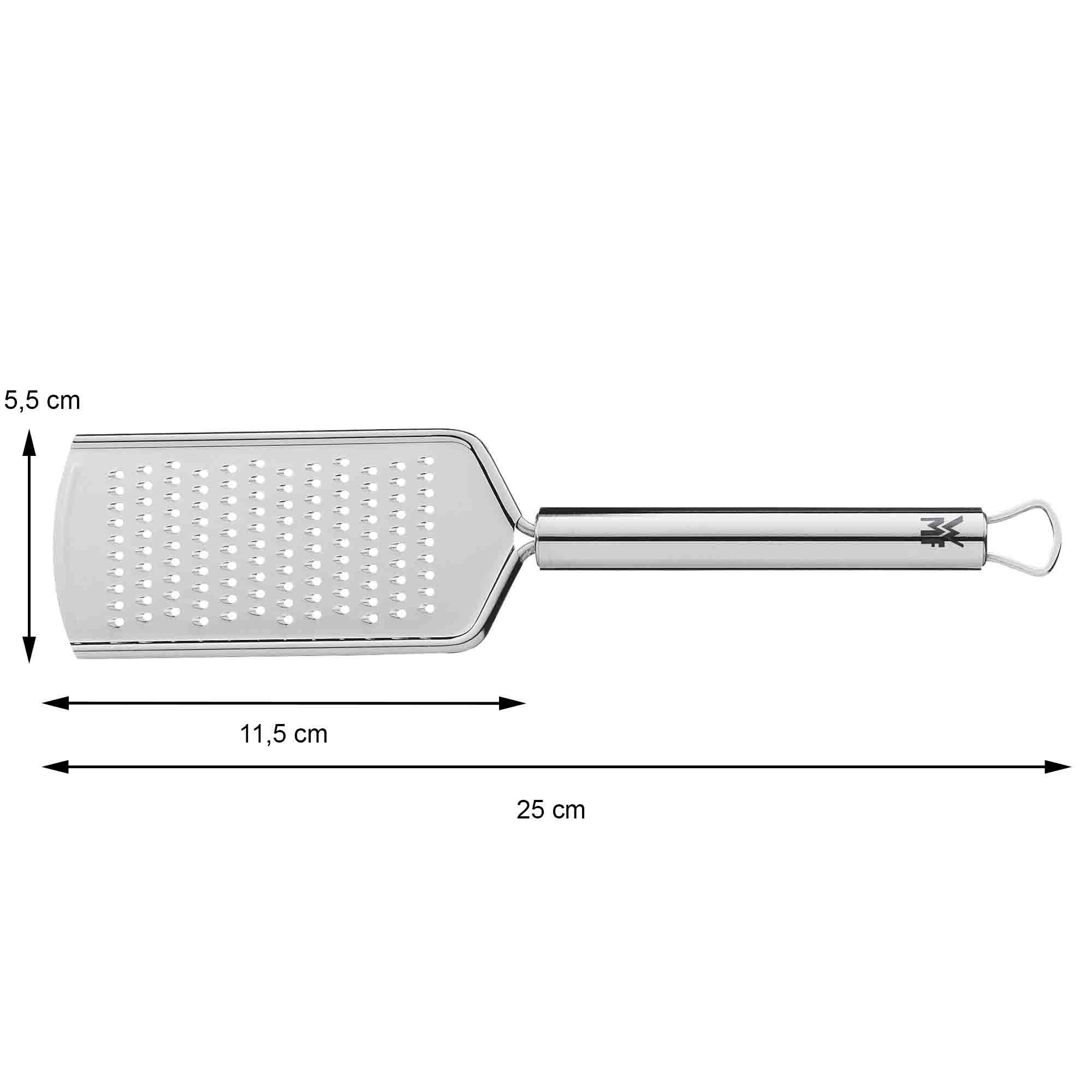 wmf-profi-plus-k-sereibe-25-cm-feine-reibefl-che-cromargan-edelstahl-18-10-parme image 3