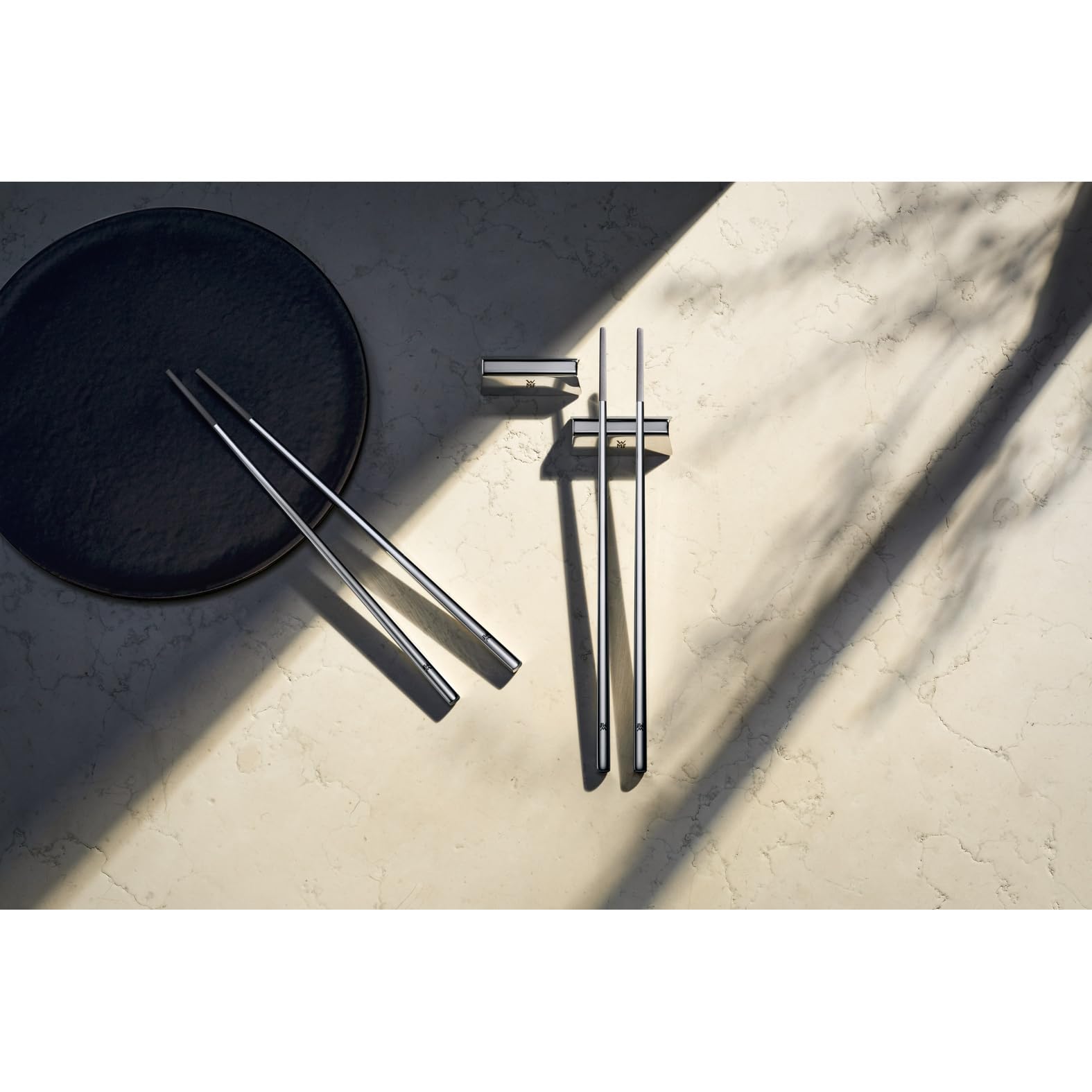 wmf-nuova-chopstick-set-6-teilig-2-paar-essst-bchen-mit-2-besteckb-nkchen-cromar image 2