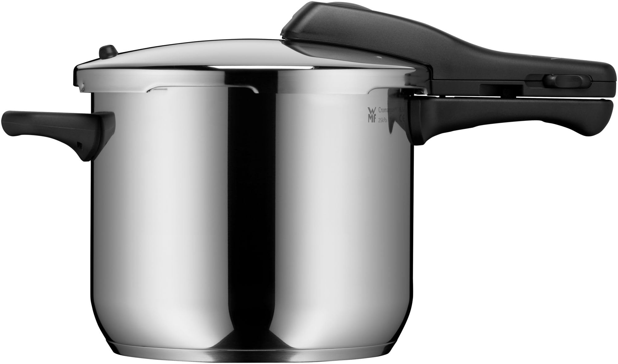 wmf-perfect-schnellkochtopf-induktion-6-5-l-mit-dampfgareinsatz-cromargan-edelst image 2