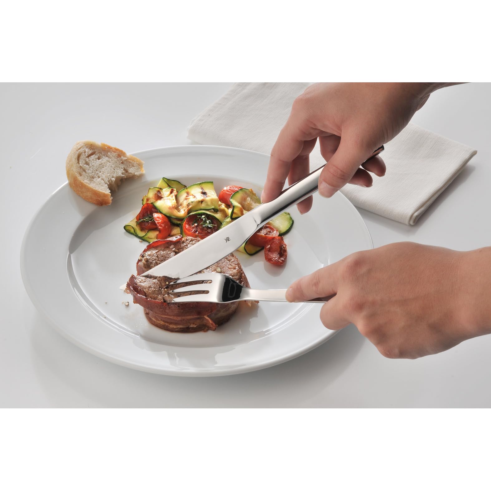wmf-nuova-steakbesteck-12-teilig-f-r-6-personen-steakgabeln-und-steakmesser-mit- image 4