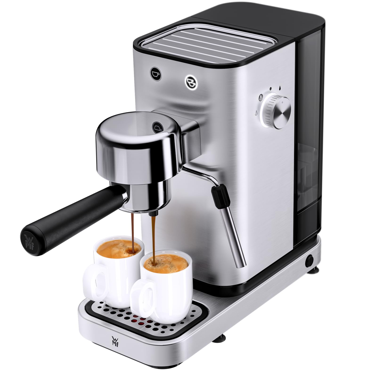 wmf-lono-espressomaschine-siebtr-ger-1350-watt-15-bar-crema-assist-milchaufsch-u image 1