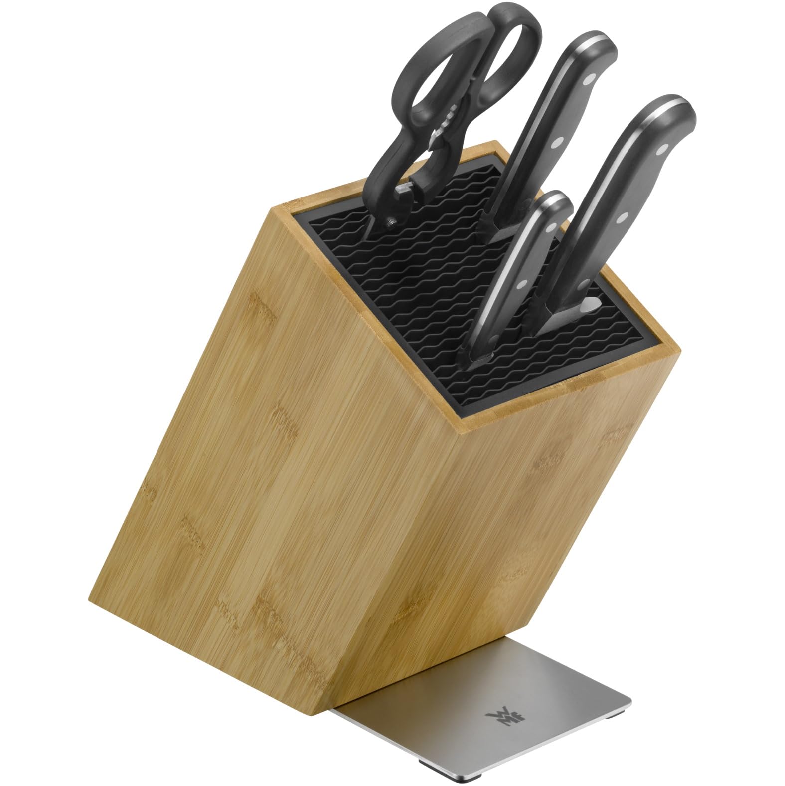 wmf-spitzenklasse-plus-messerblock-set-5-teilig-made-in-germany-geschmiedete-kli image 1