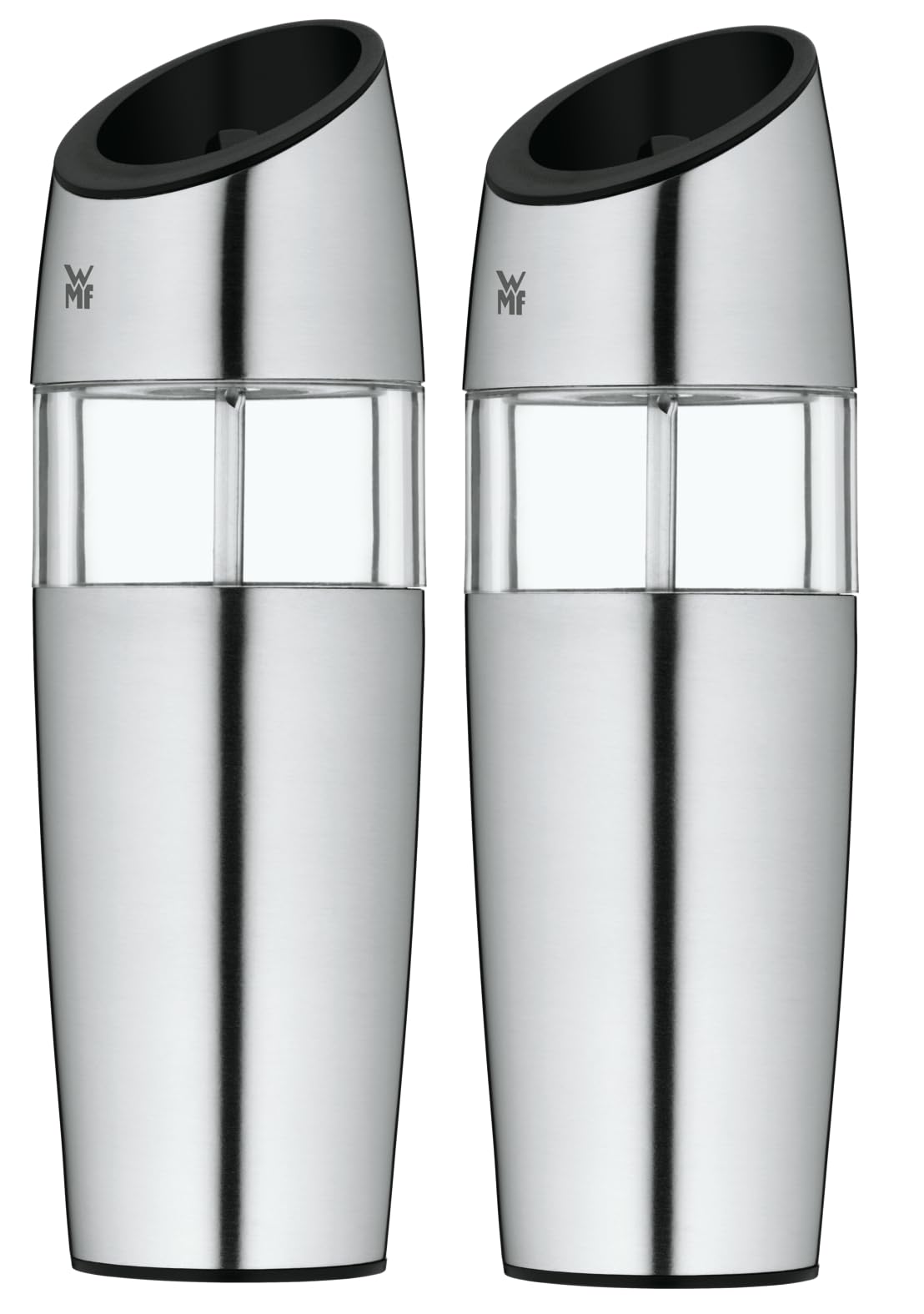 wmf-elektrische-kippm-hle-set-2-teilig-salz-pfeffer-20-cm-cromargan-edelstahl-ma image 1