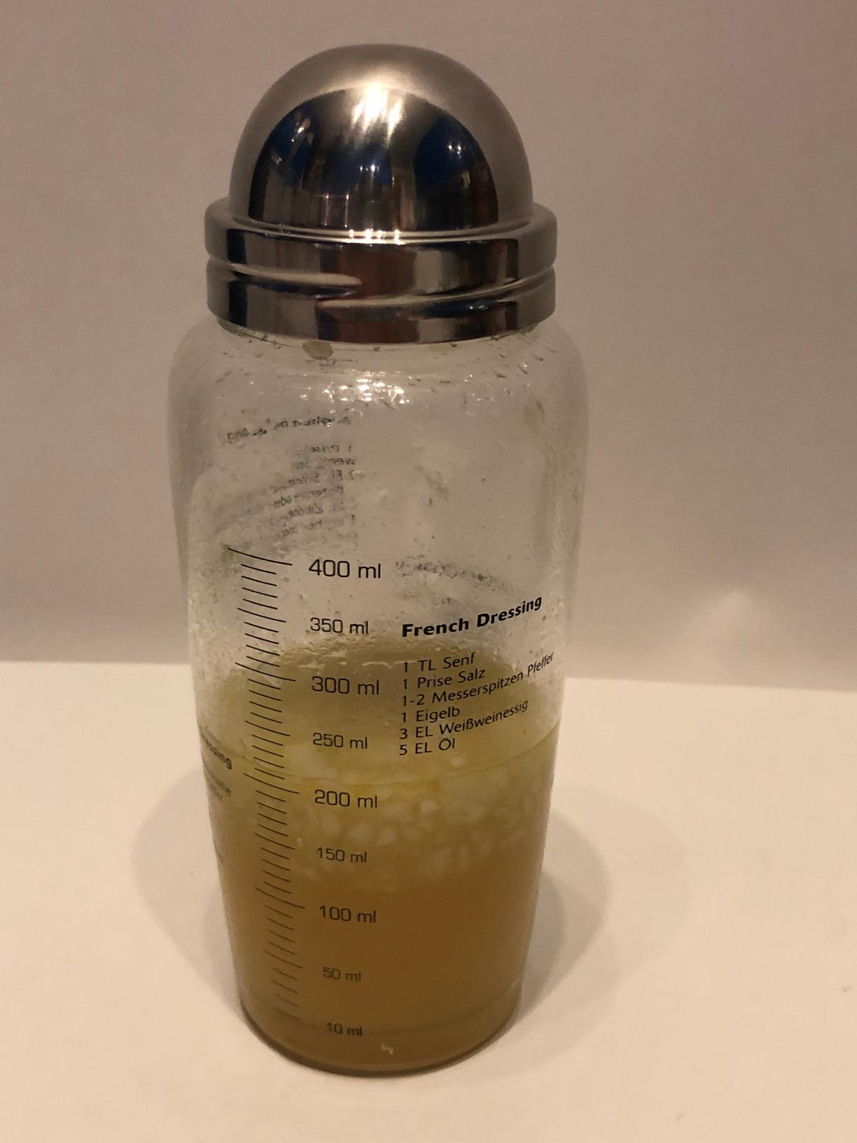 Gutes Teil für die Vinaigrette