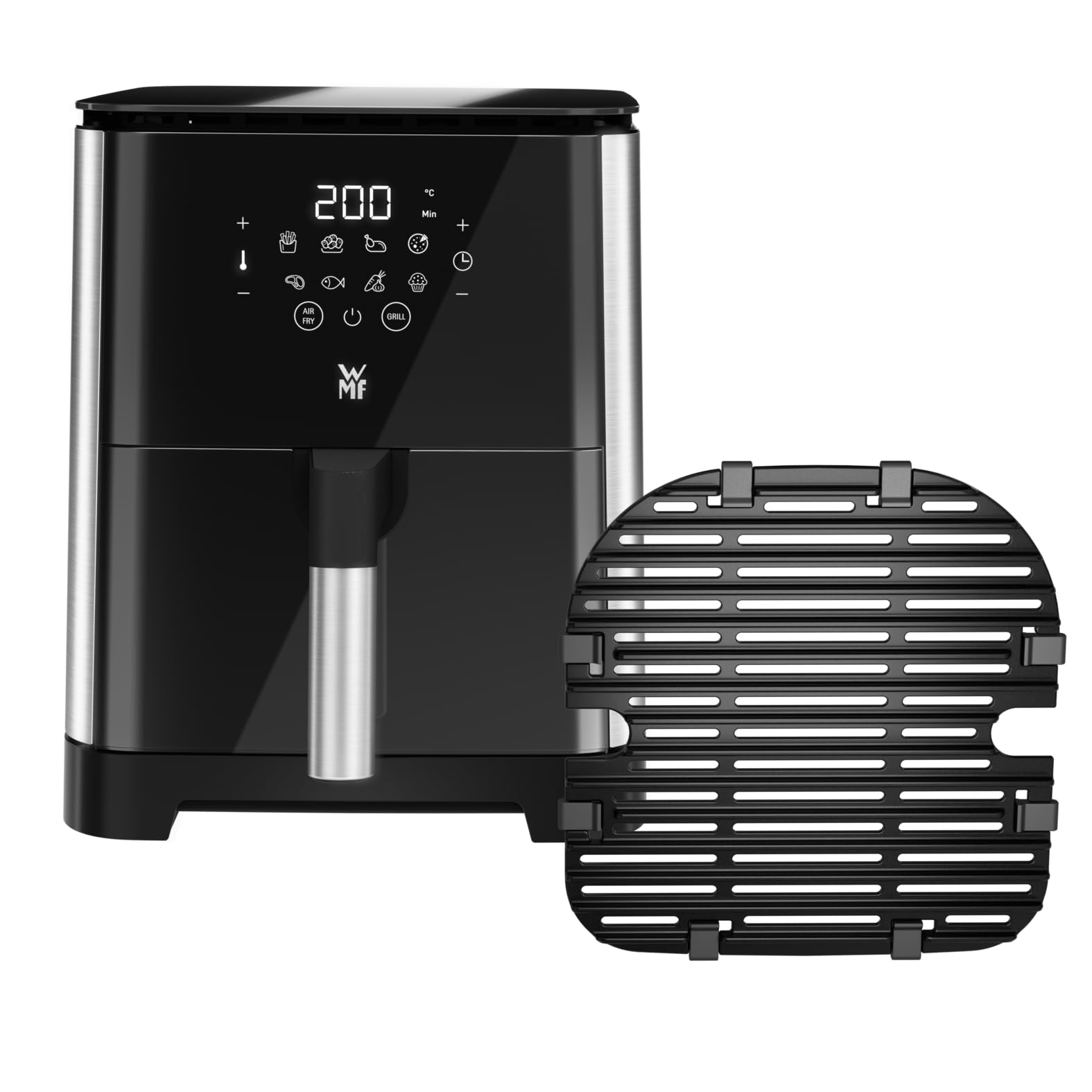 wmf-multi-taste-hei-luftfritteuse-4-6-l-1550-w-airfryer-mit-8-programmen-air-flo image 8