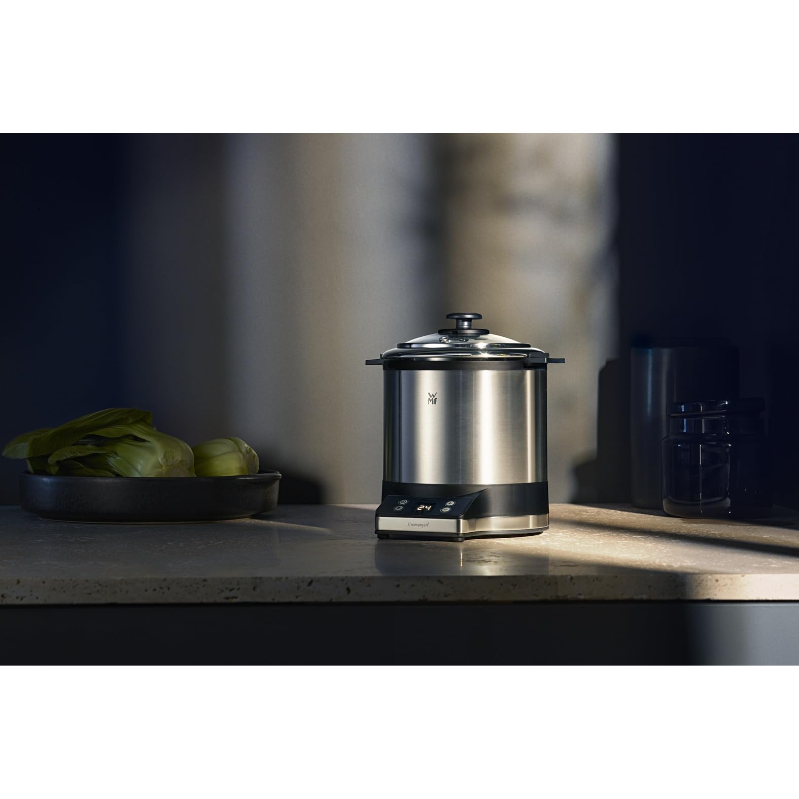 wmf-k-chenminis-reiskocher-220-w-1-l-mit-dampfgaraufsatz-und-to-go-box-cromargan image 3