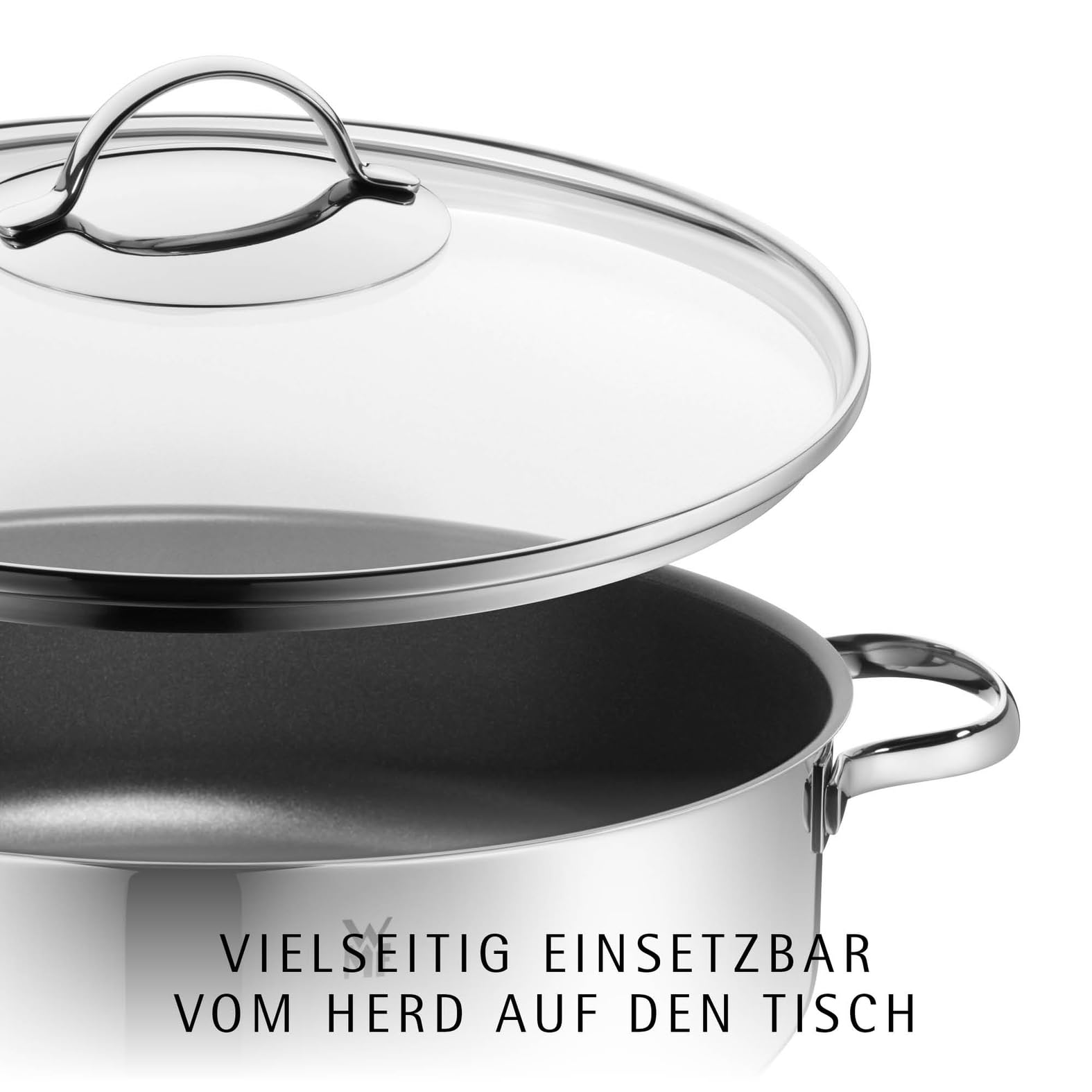 wmf-devil-schmorpfanne-24-cm-mit-glasdeckel-und-5-l-volumen-cromargan-edelstahl- image 2
