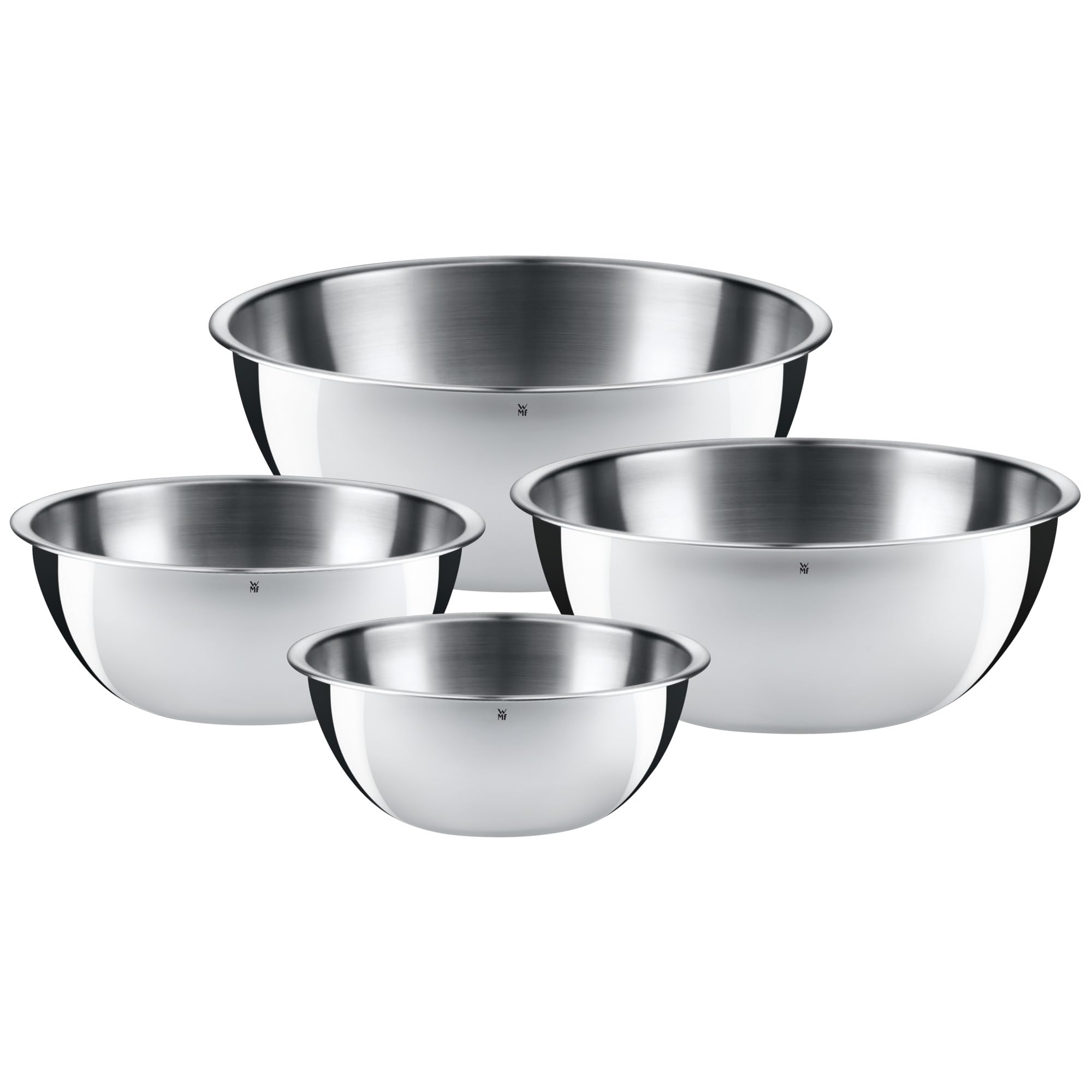 wmf-gourmet-sch-sselset-4-teilig-cromargan-edelstahl-stapelbar-1-0-3-5-l-mit-sch image 1