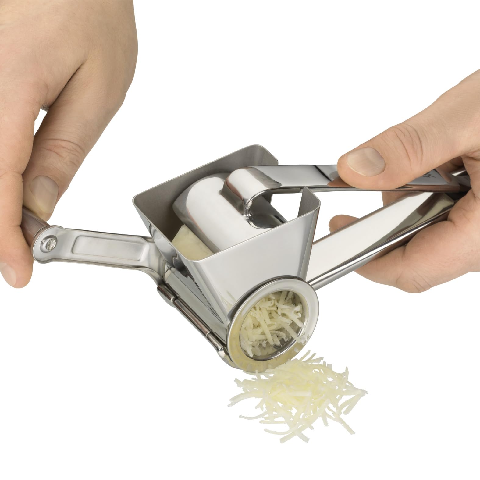 wmf-gourmet-parmesanreibe-mit-kurbel-18-cm-k-sereibe-und-parmesanm-hle-aus-edels image 5