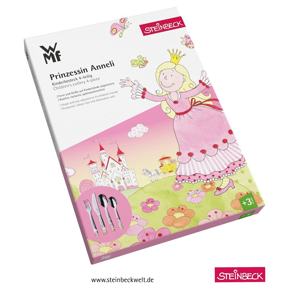 wmf-prinzessin-anneli-kinderbesteck-set-4-teilig-kinderbesteck-m-dchen-cromargan image 6