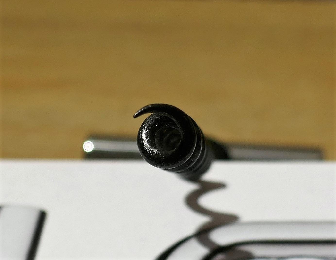 Spirale verbiegt sich