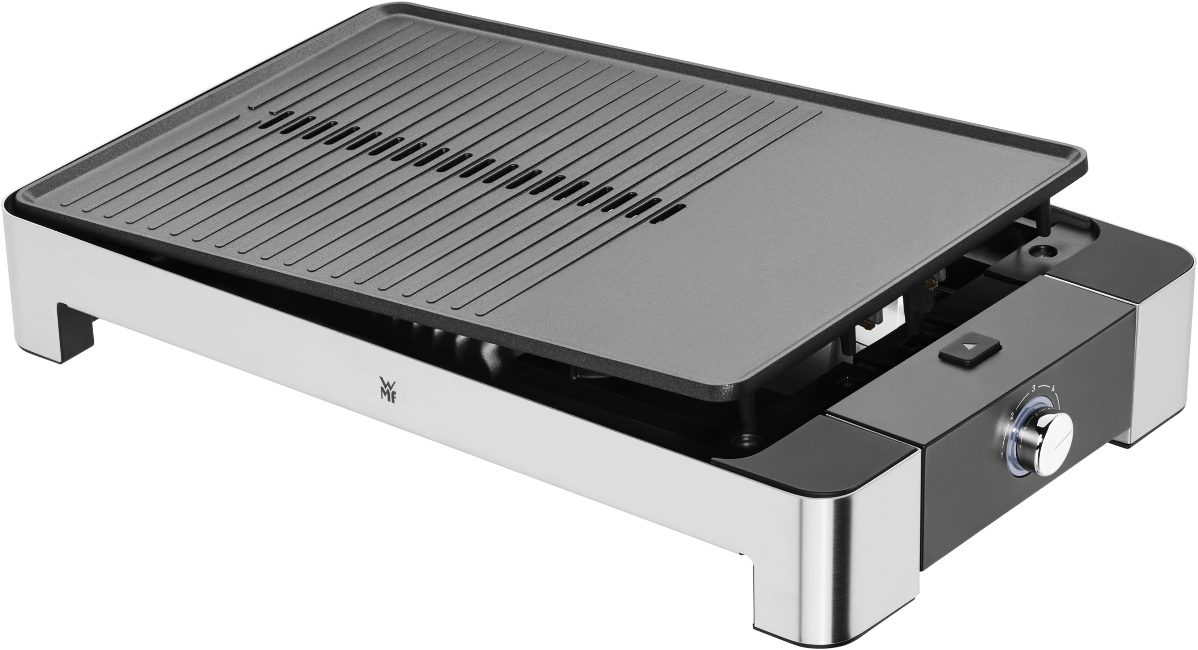 wmf-lono-tischgrill-flach-gerippt-elektrogrill-2300-w-mit-stufenloser-temperatur image 3