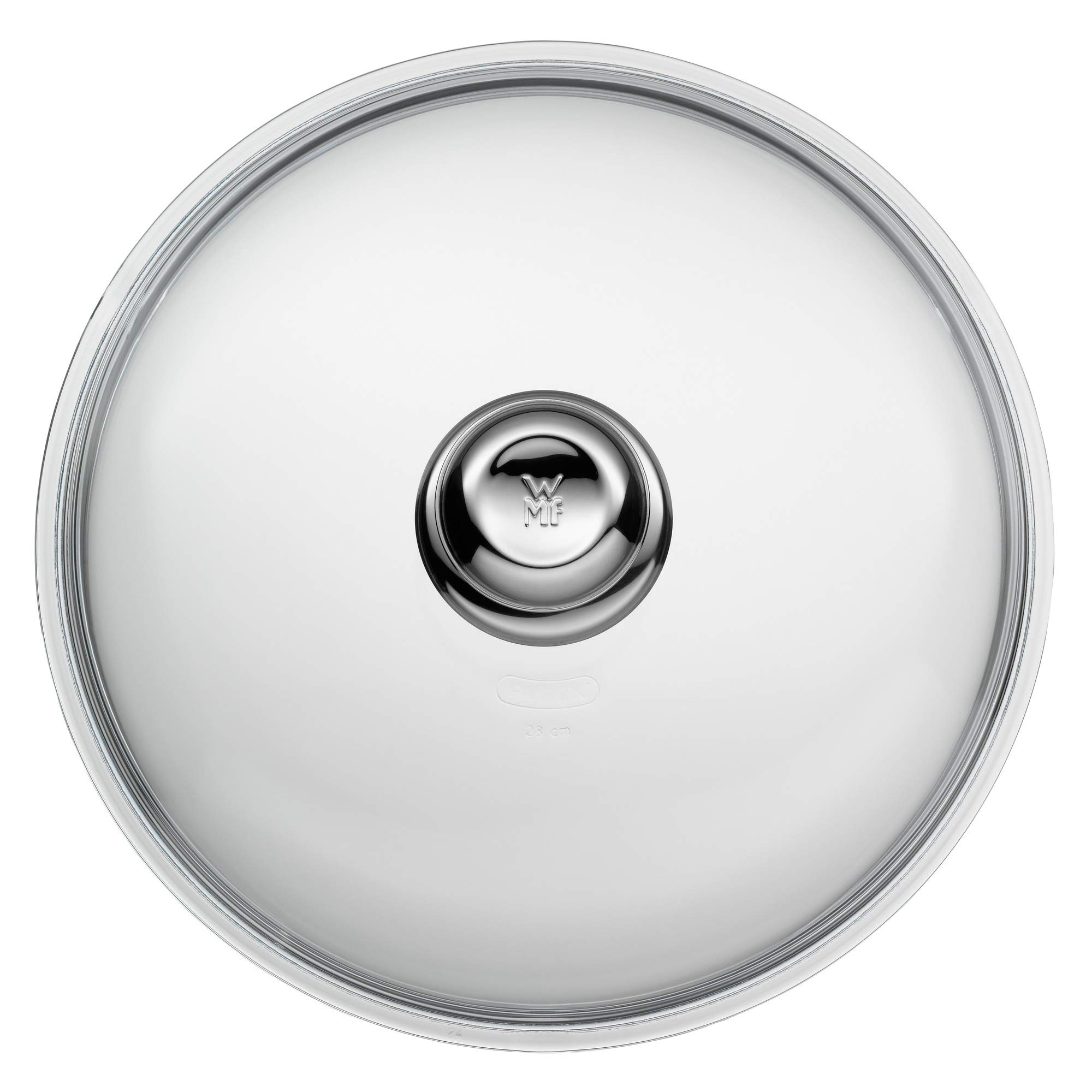 wmf-glas-pfannendeckel-28-cm-mit-cromargan-metallknauf-hitzebest-ndiger-glasdeck image 1