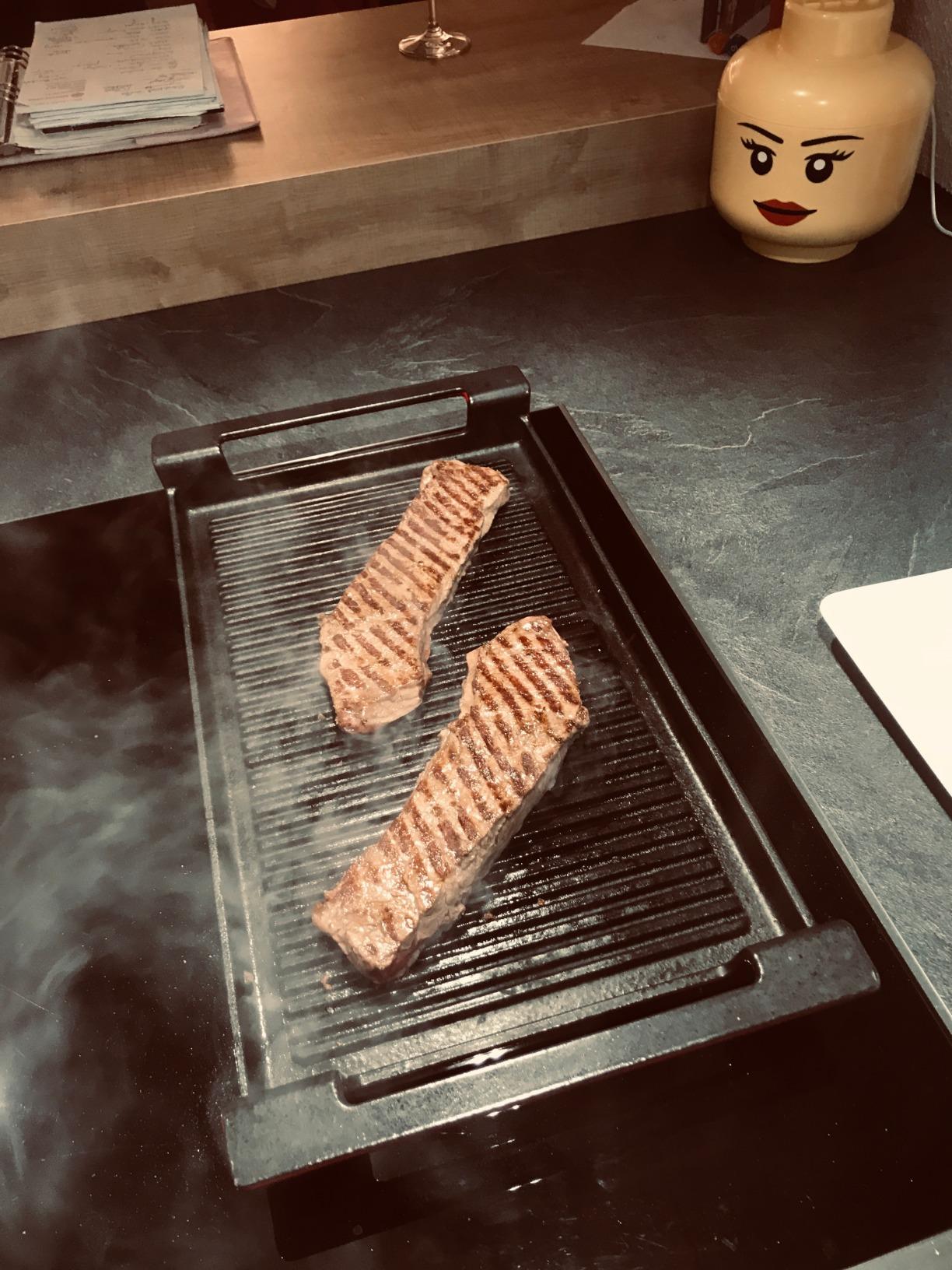 Steak wie vom Grill