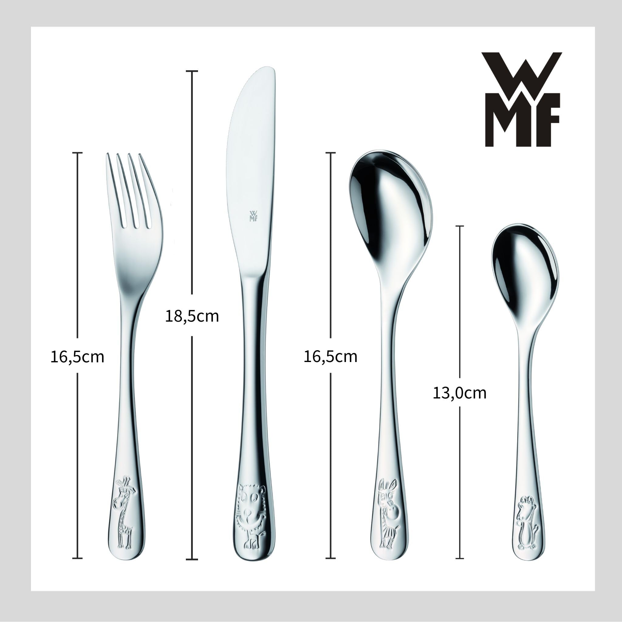 wmf-kinderbesteck-safari-4-teilig-mit-namensgravur-personalisierte-edelstahlbest image 2