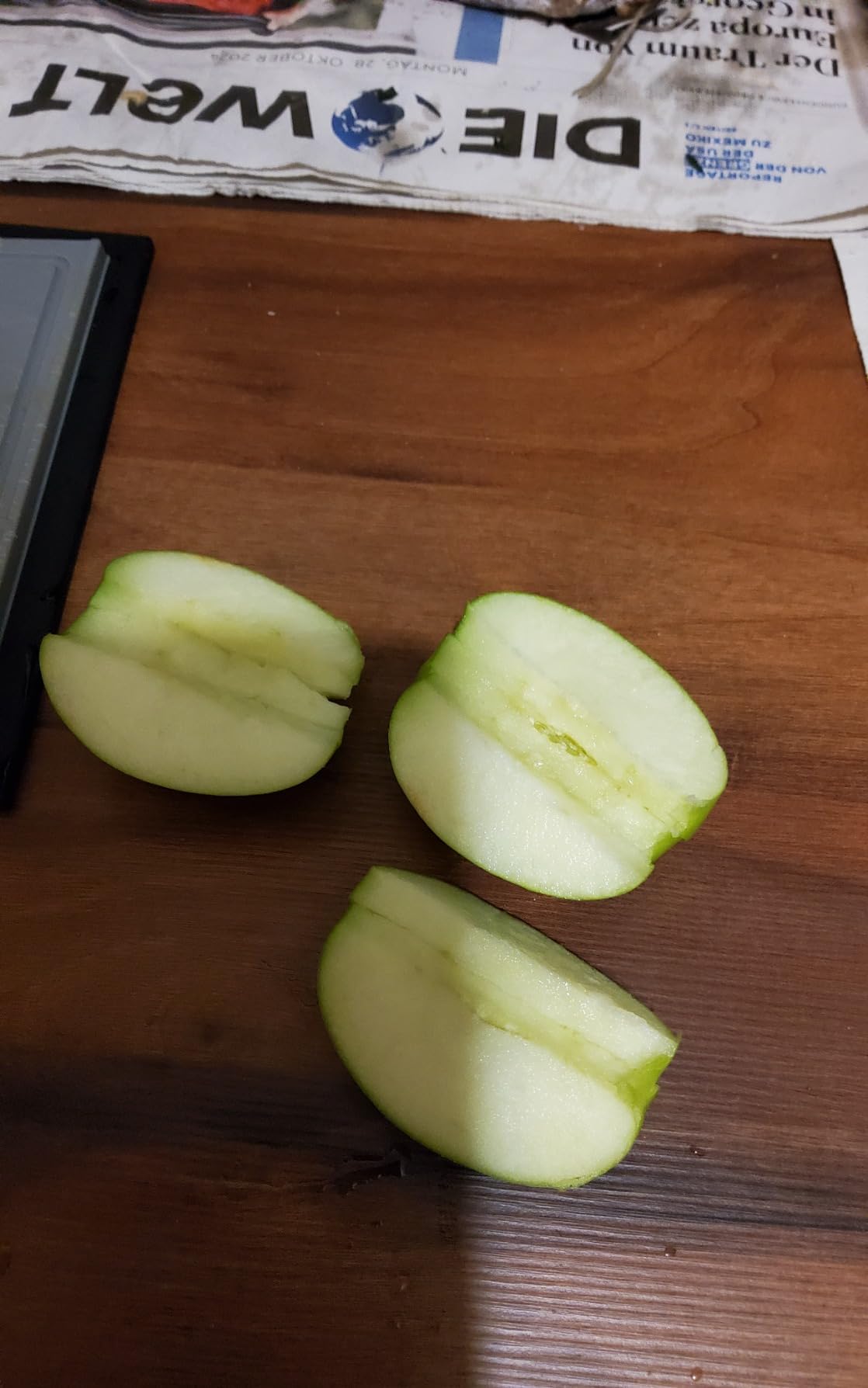 Zu klein für große Äpfel