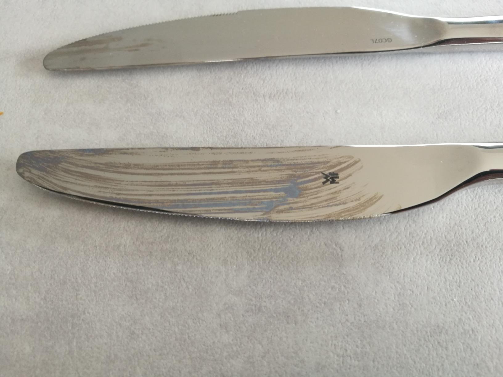 Ein Messer war defekt