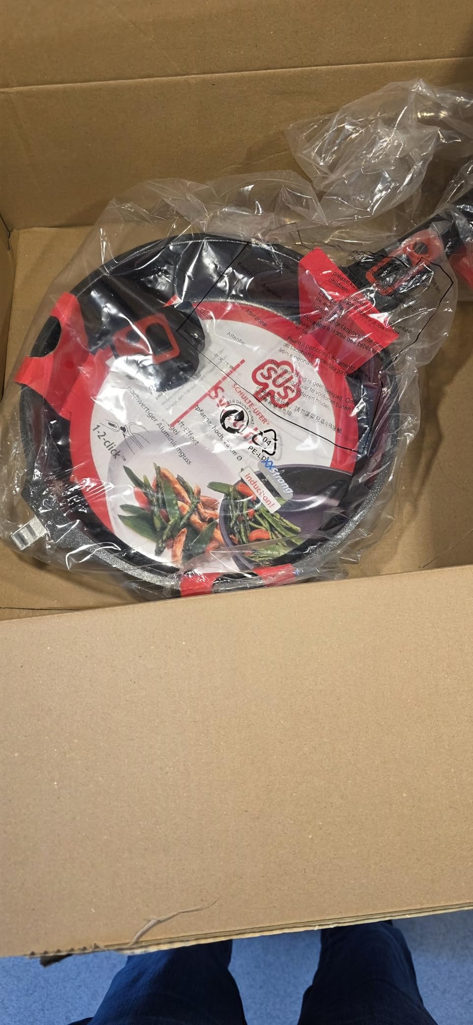 Sehr gute Pfanne mit Einjemehn