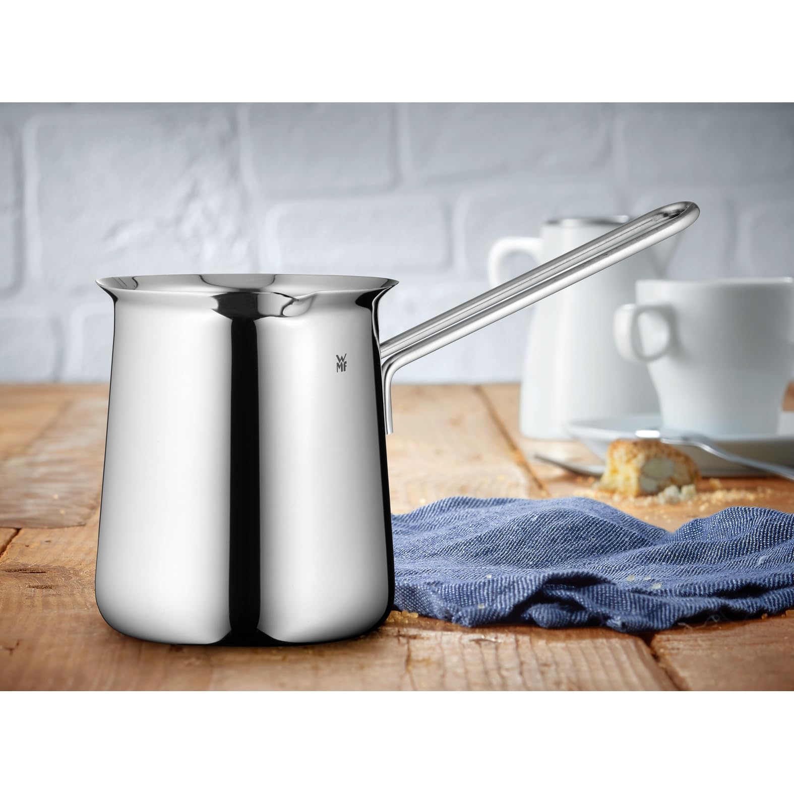 wmf-gourmet-mokkak-nnchen-340-ml-mokka-kaffeekanne-f-r-6-tassen-polierter-cromar image 2