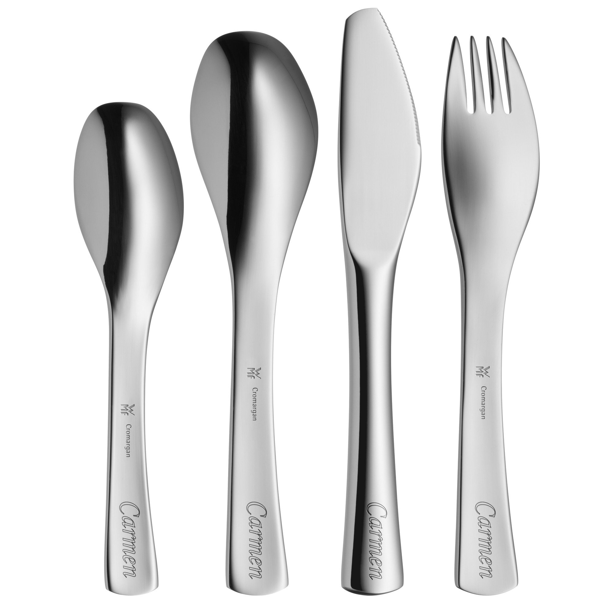 wmf-janosch-kinderbesteck-set-4-teilig-aus-cromargan-edelstahl-kinderbesteck-ab- image 2