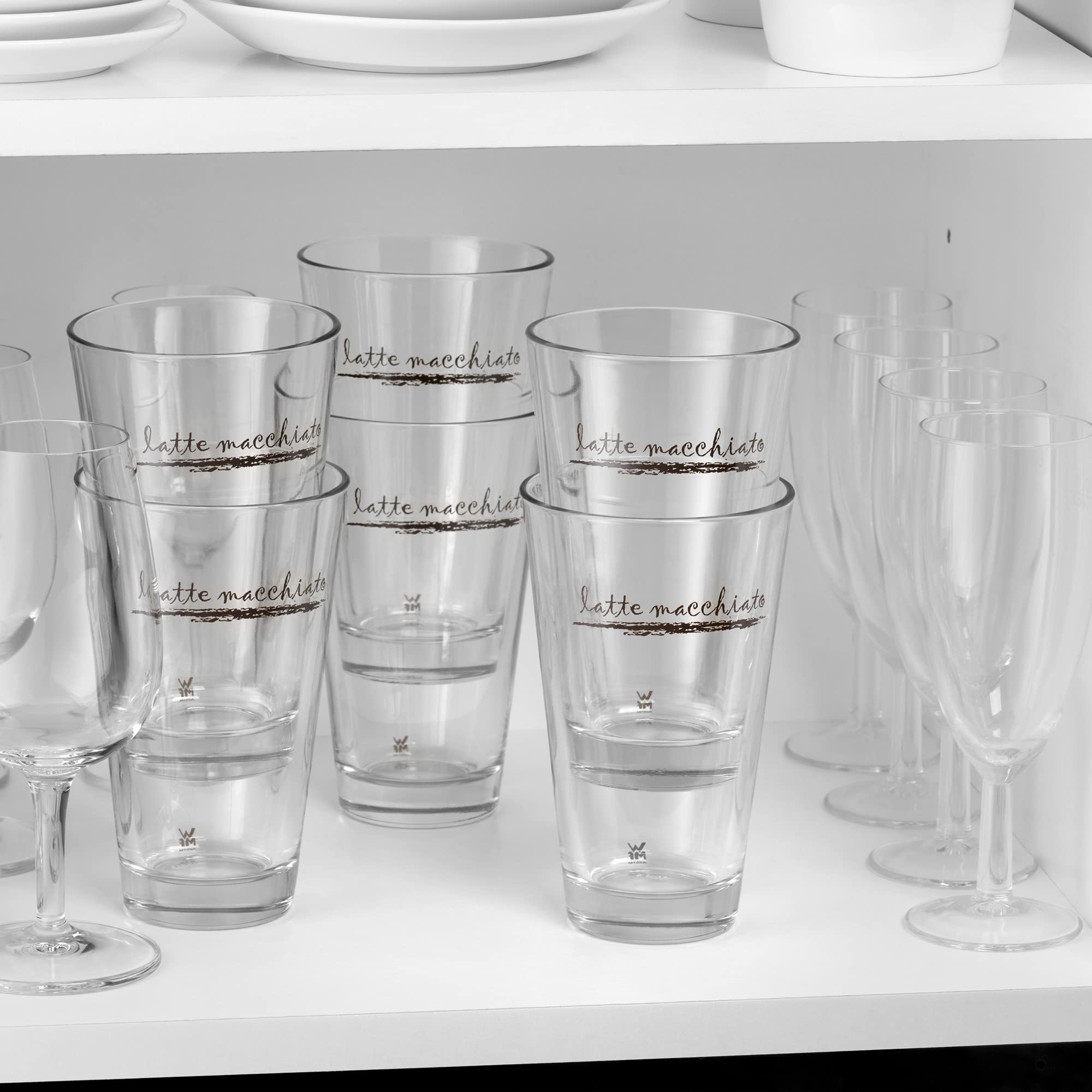 wmf-clever-more-latte-macchiato-gl-ser-set-12-teilig-6-gl-ser-280-ml-mit-l-ffel- image 5
