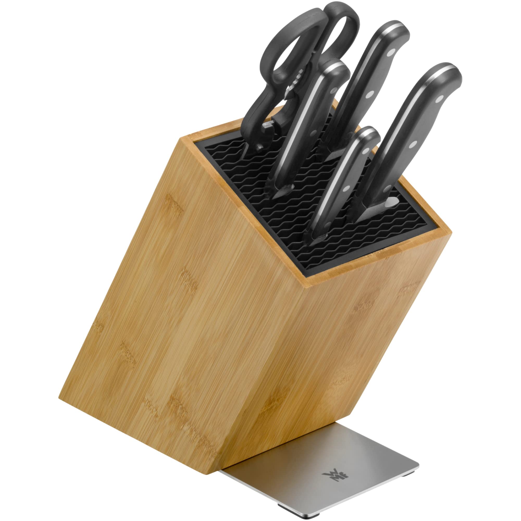 wmf-spitzenklasse-plus-messerblock-set-6-teilig-messerblock-mit-4-geschmiedeten- image 1
