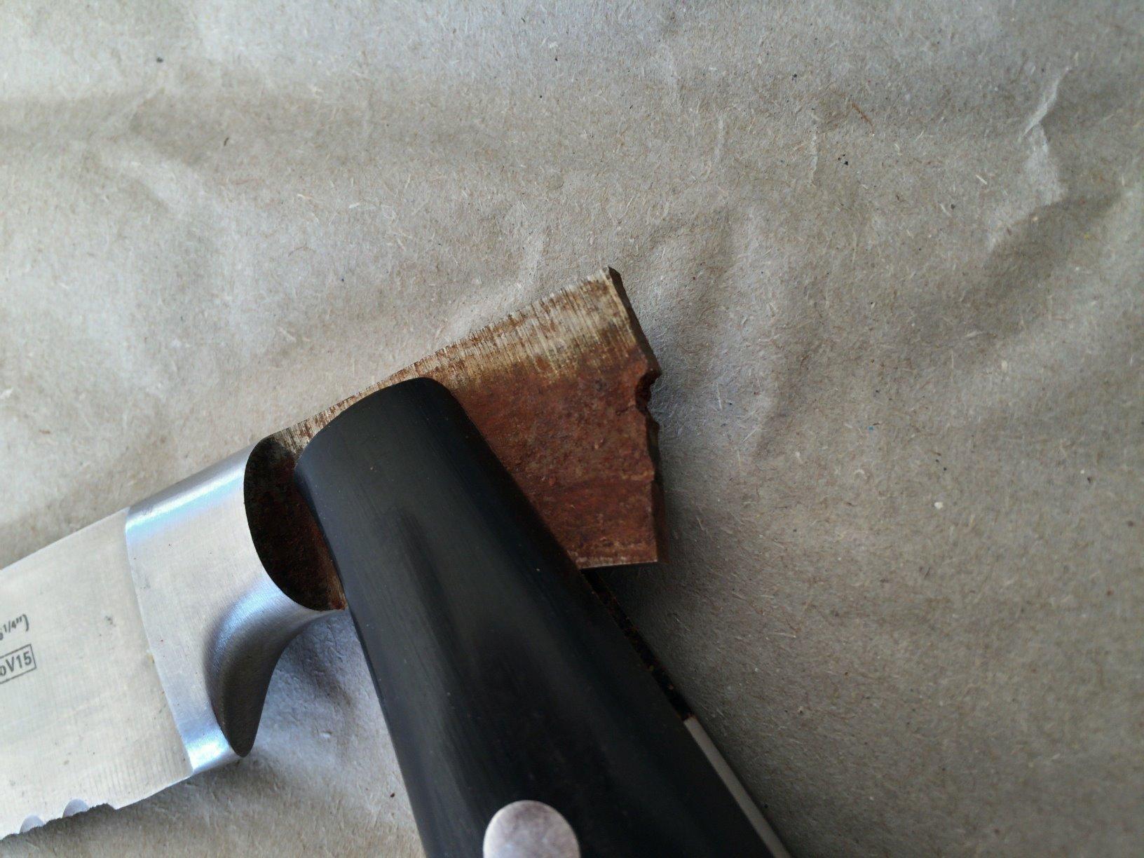Messer wie ein Samtmesser