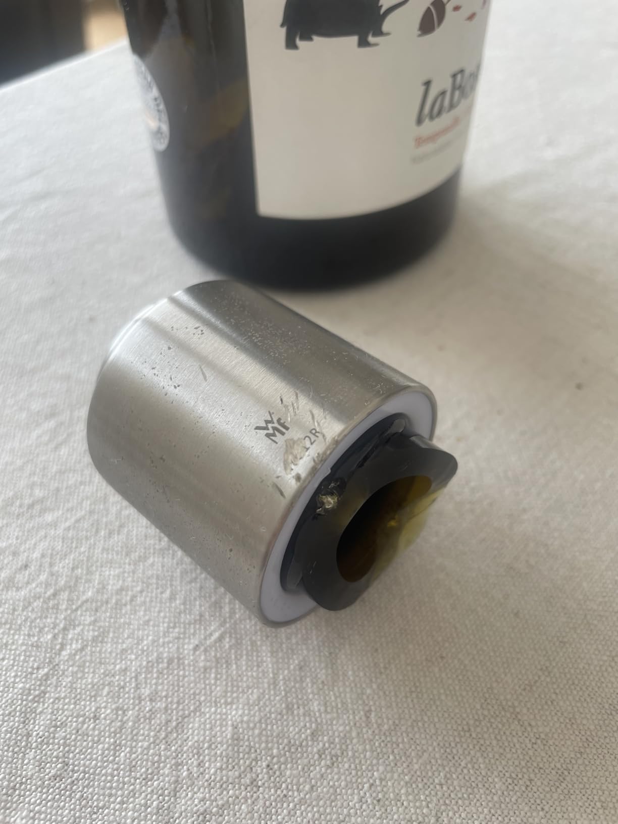 Wein bleibt frisch