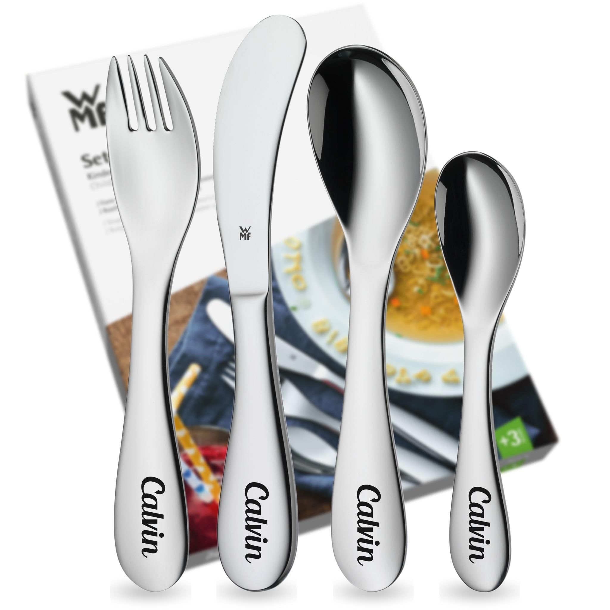 wmf-kinderbesteck-safari-4-teilig-mit-namensgravur-personalisierte-edelstahlbest image 8