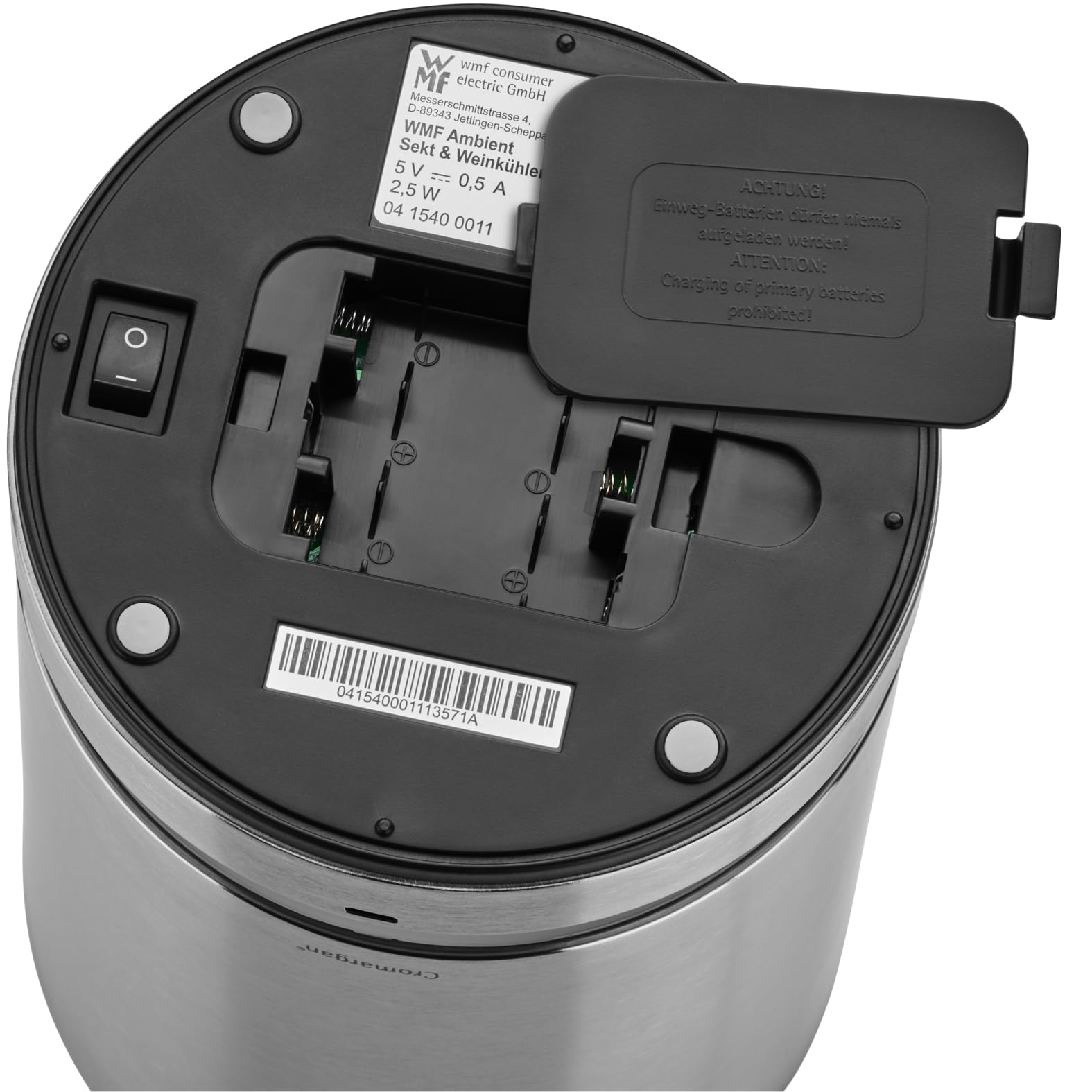 wmf-ambient-elektrischer-flaschenk-hler-mit-k-hlmanschette-cromargan-matt-led-be image 7