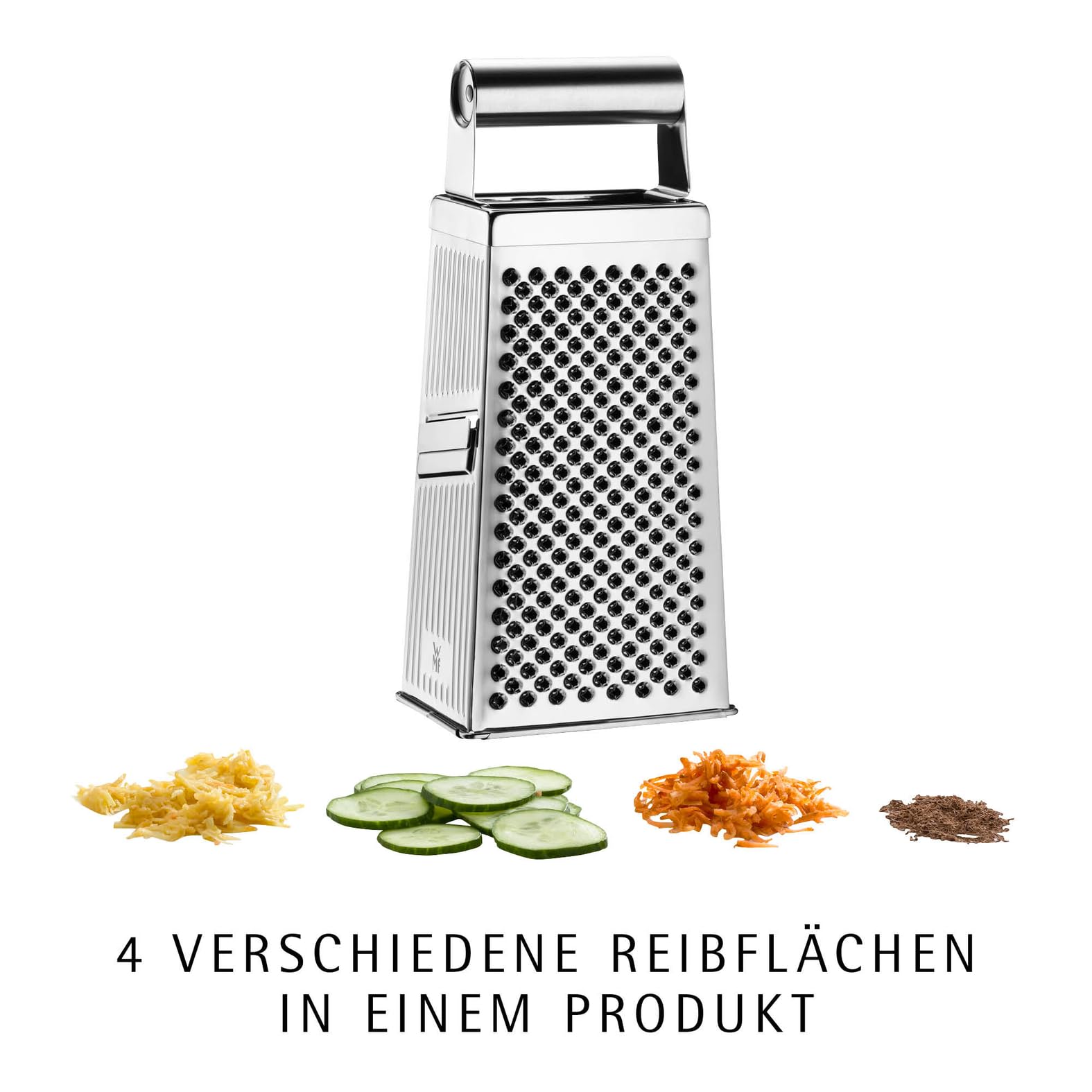 wmf-gourmet-vierkantreibe-8-x-24-cm-4-reibefl-chen-cromargan-edelstahl-sp-lmasch image 5