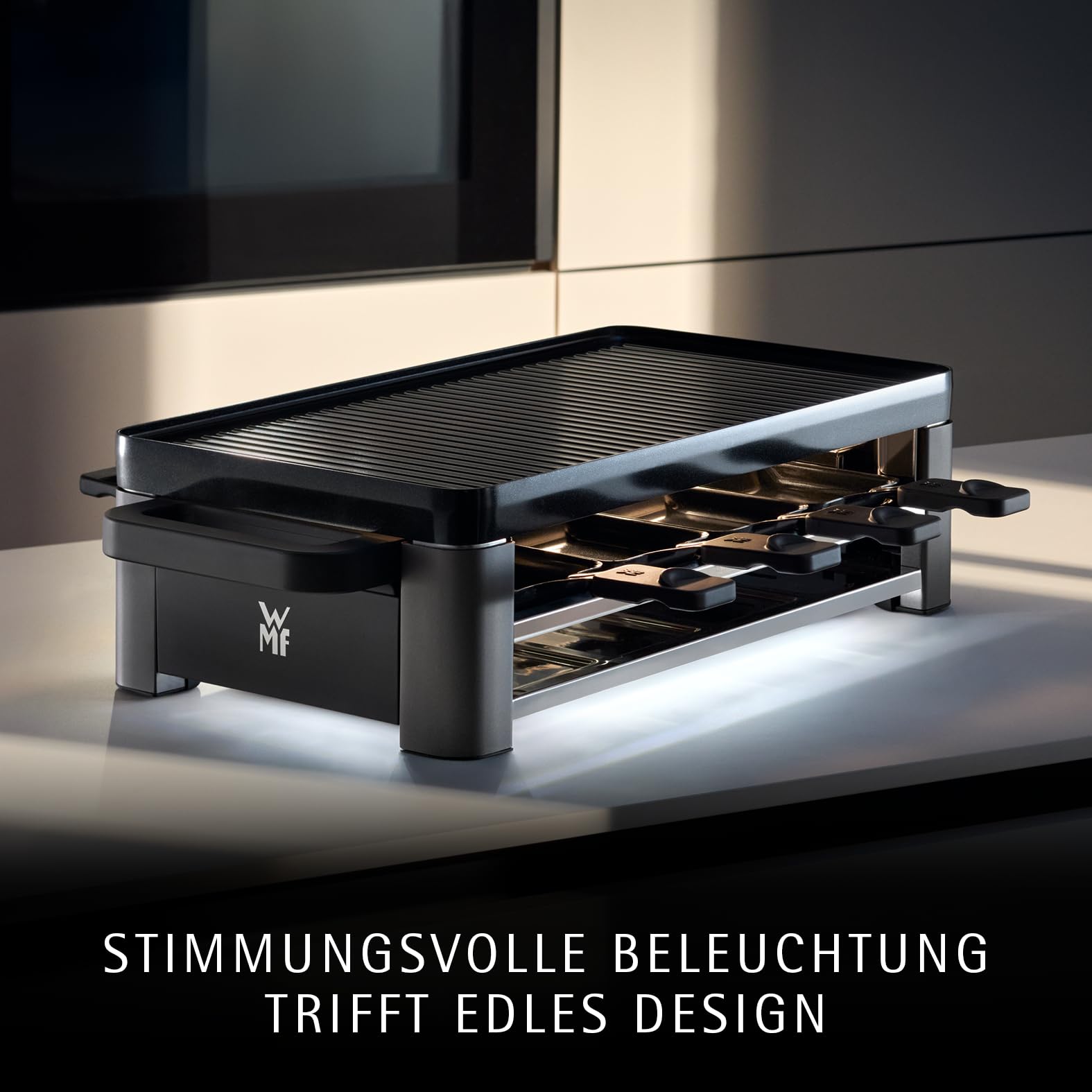 wmf-master-raclette-grill-f-r-8-personen-mit-8-keramikpf-nnchen-und-schiebern-15 image 4