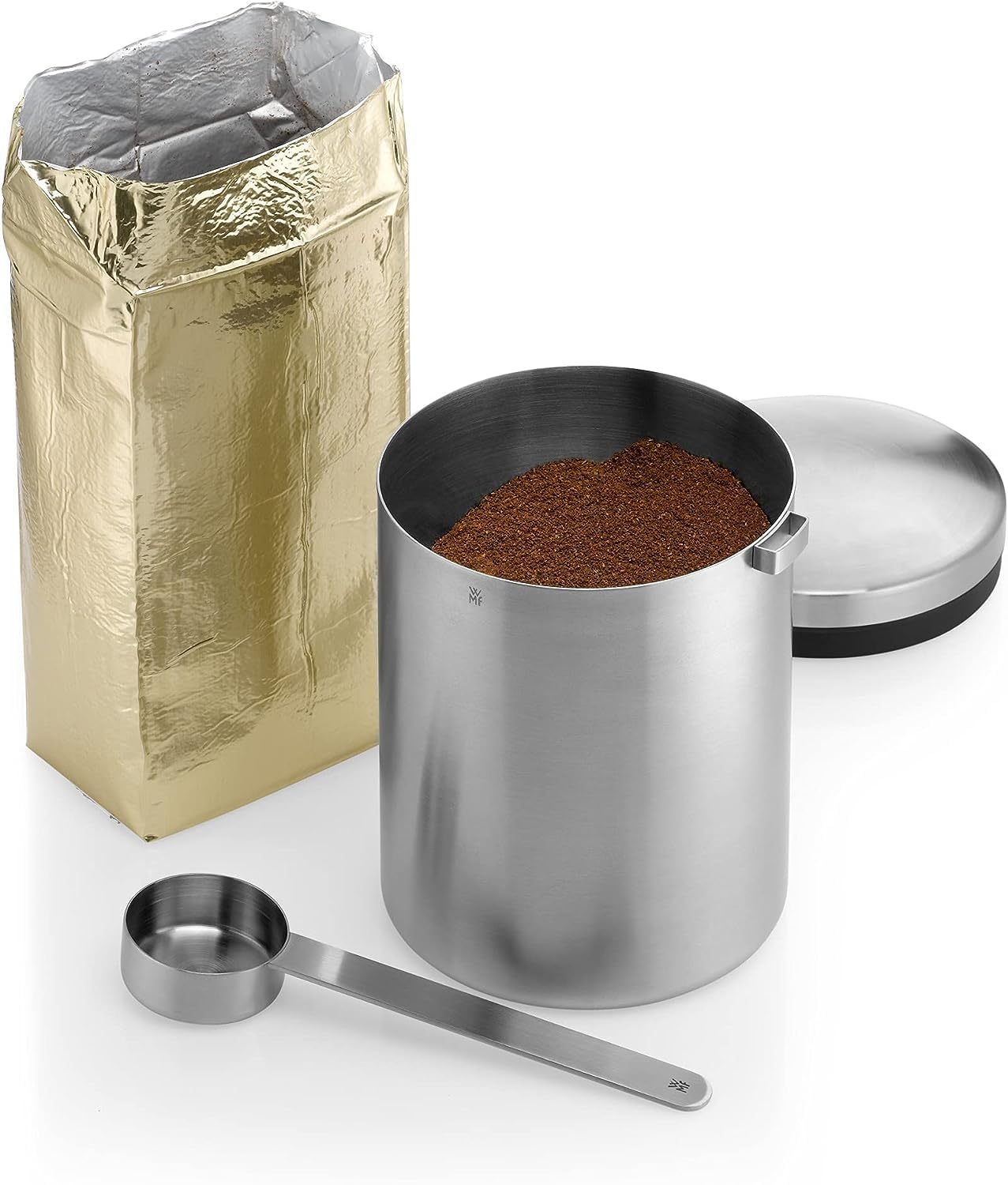 wmf-kult-tee-und-kaffeedose-500-g-mit-ma-l-ffel-cromargan-edelstahl-mattiert-aro image 5
