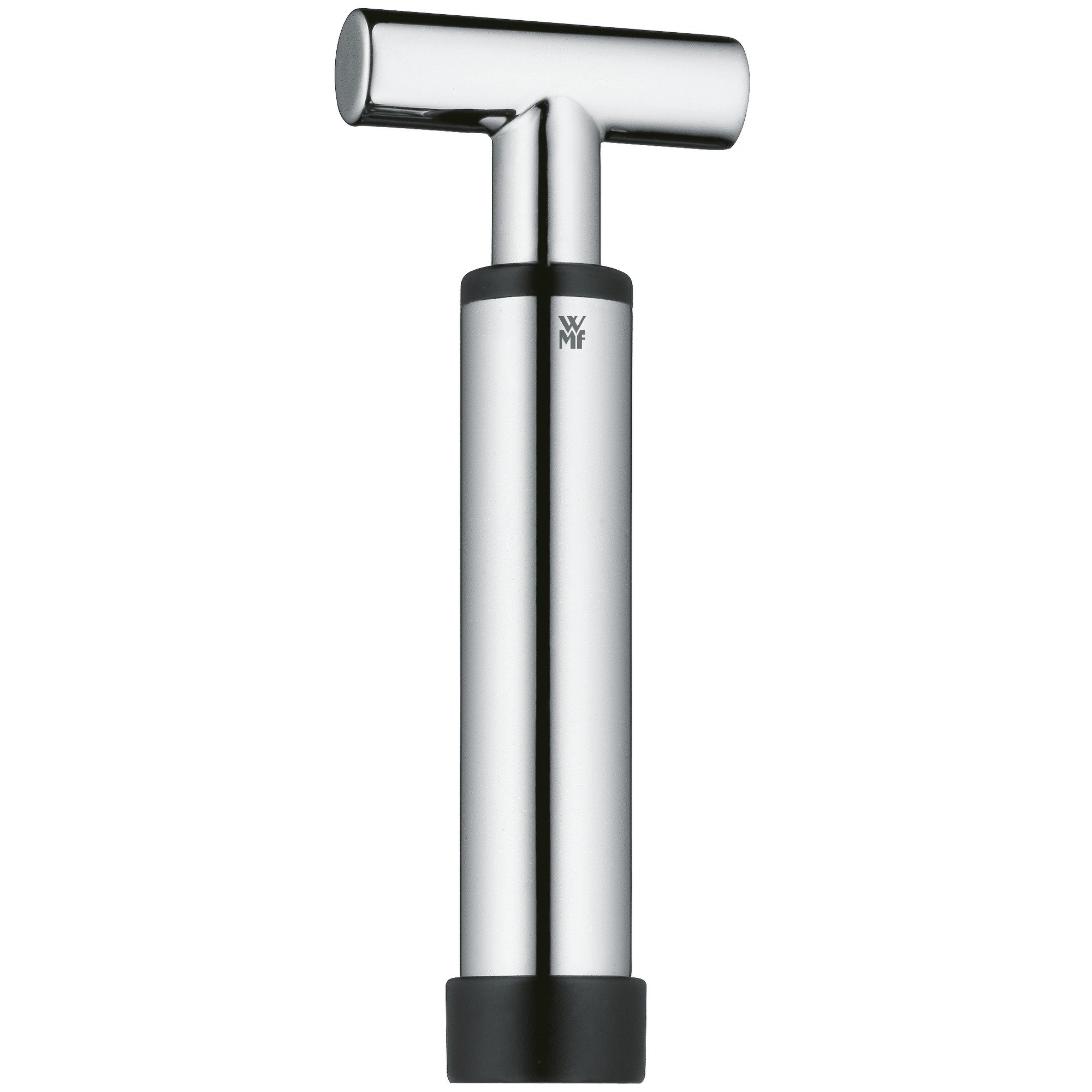 wmf-vino-weinpumpe-mit-2-verschl-ssen-wine-saver-vakuumpumpe-15-8-cm-cromargan-e image 1